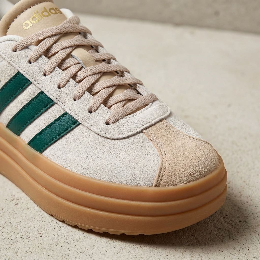 ADIDAS VL Court Bold Donna sabbia Foto 5