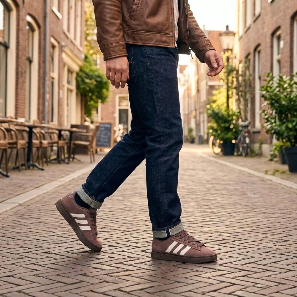 ADIDAS Grand Court Alpha 00s Herren braun Foto 2