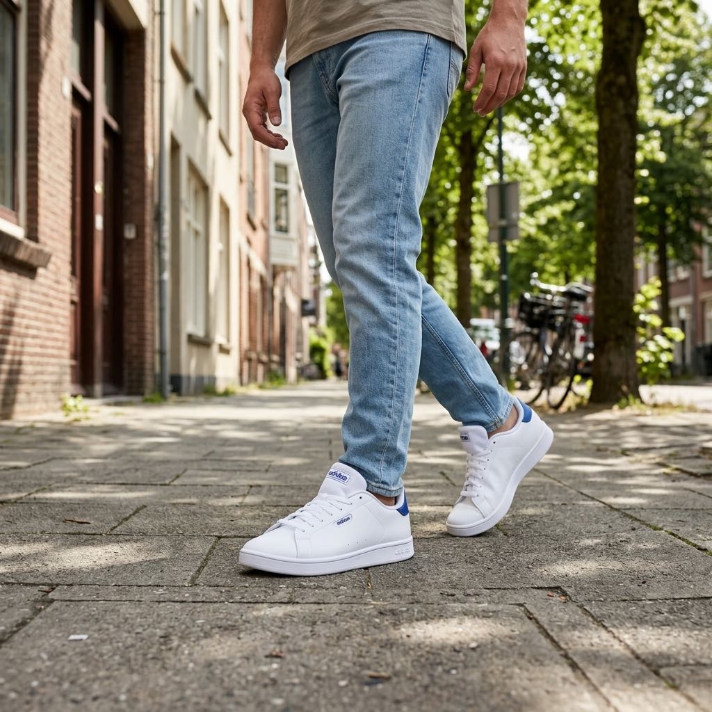 ADIDAS Stadtgericht Herren weiß Foto 2