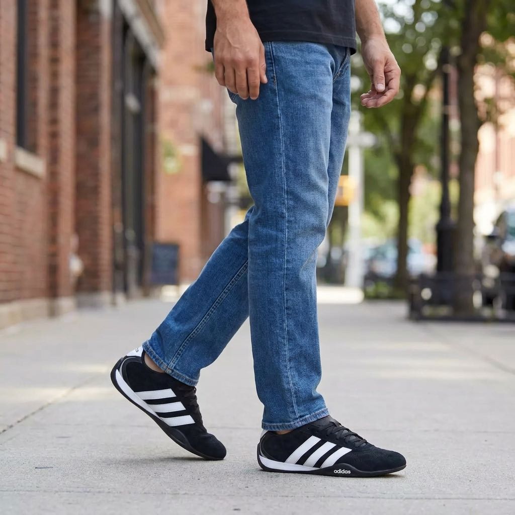 ADIDAS Adipista Herren schwarz Foto 2