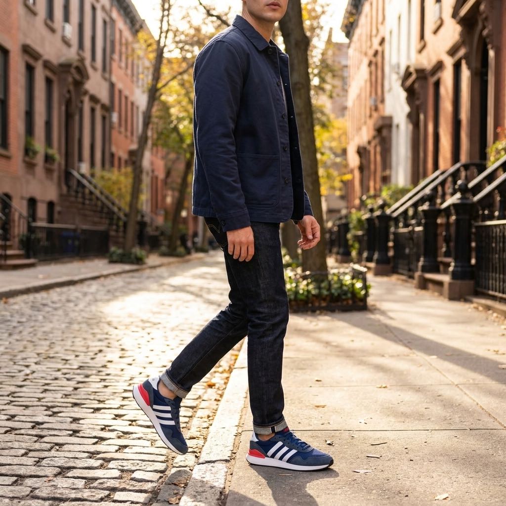 ADIDAS Run 60'S 4.0 Man blue Photo 2