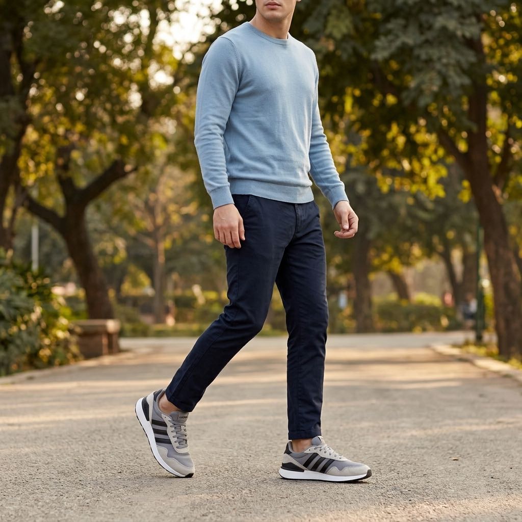ADIDAS Run 60'S 4.0 Man grey Photo 2