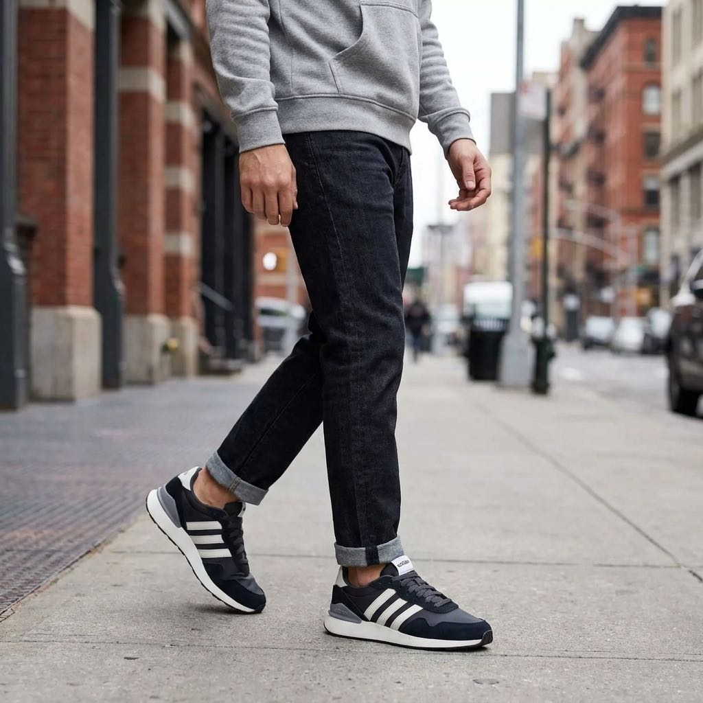 ADIDAS Lauf 60'S 4.0 Herren grau Foto 2