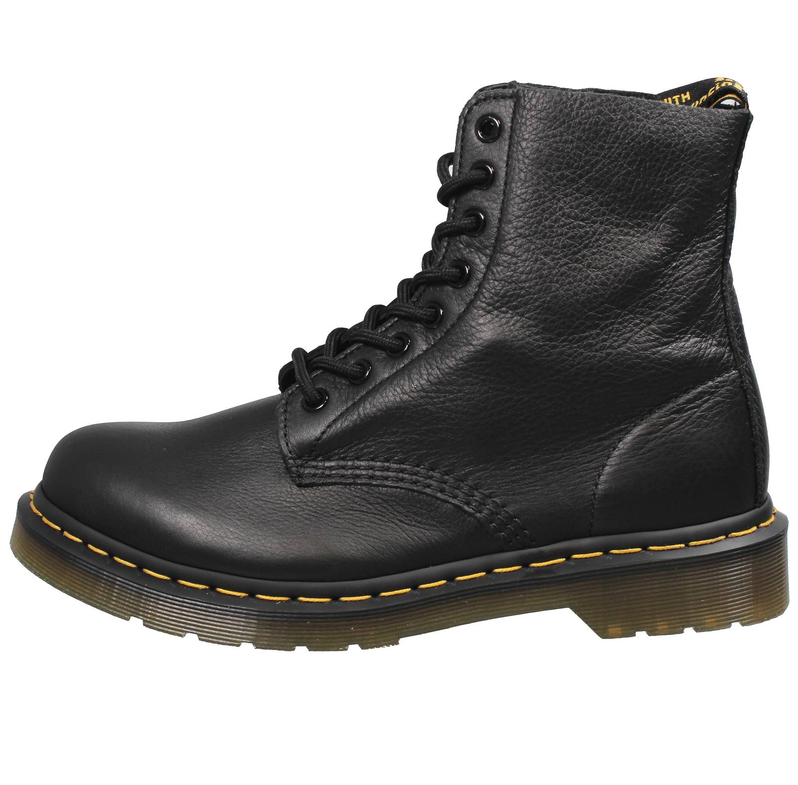 DR. MARTENS 1460 Pascal Black Virginia nero Stivaletti Stringati Donna 13512006