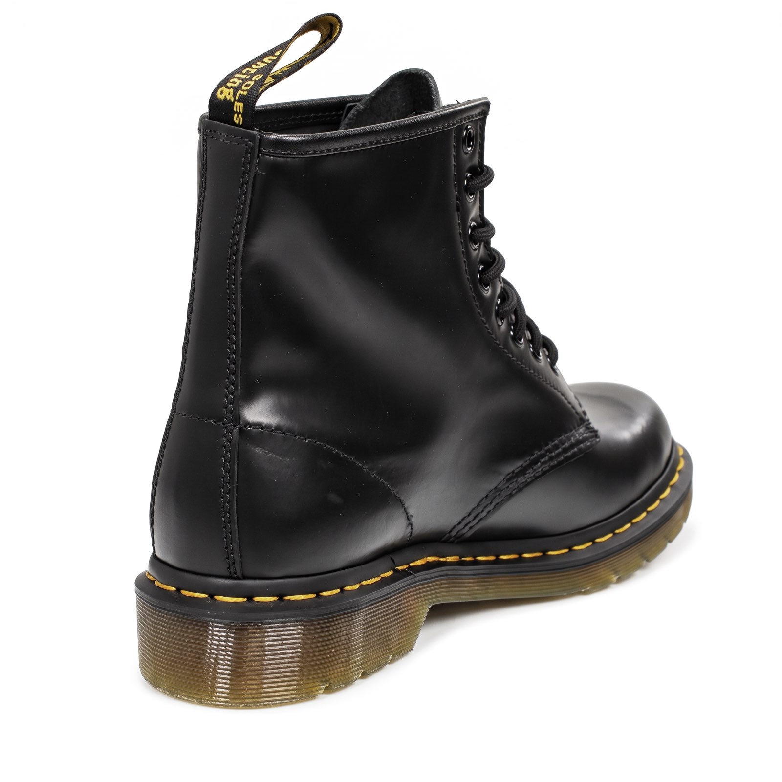 DR. MARTENS 1460 - Noir lisse Homme noir Photo 6