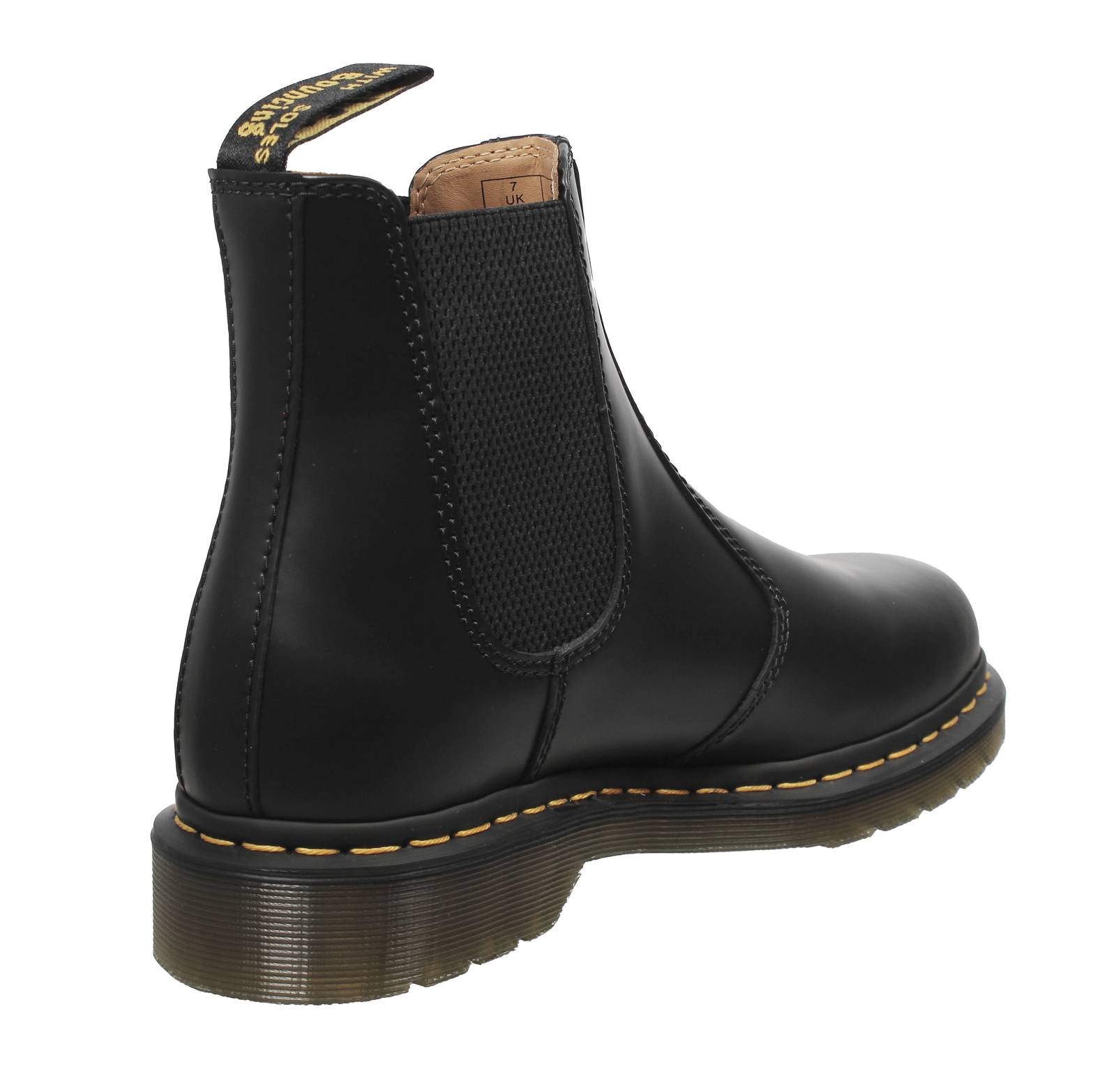DR. MARTENS 2976 YS - Bottes Chelsea noir lisse Homme noir Photo 4