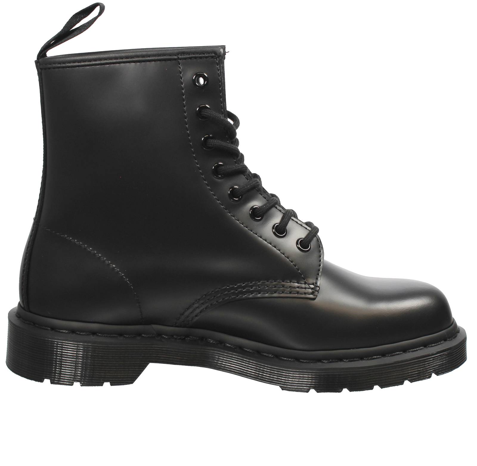 DR. MARTENS 1460 Mono - Noir lisse Homme noir Photo 2