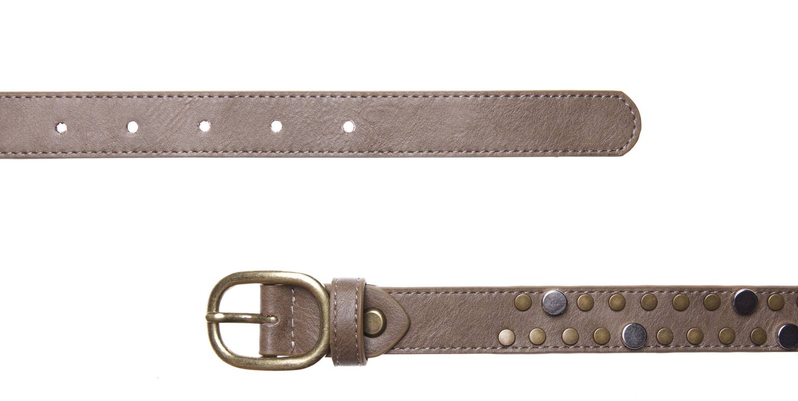 Парижский лесоруб - Cintura Con Borchie Бежевый - Taglia 85 Accessori Donna Cinture