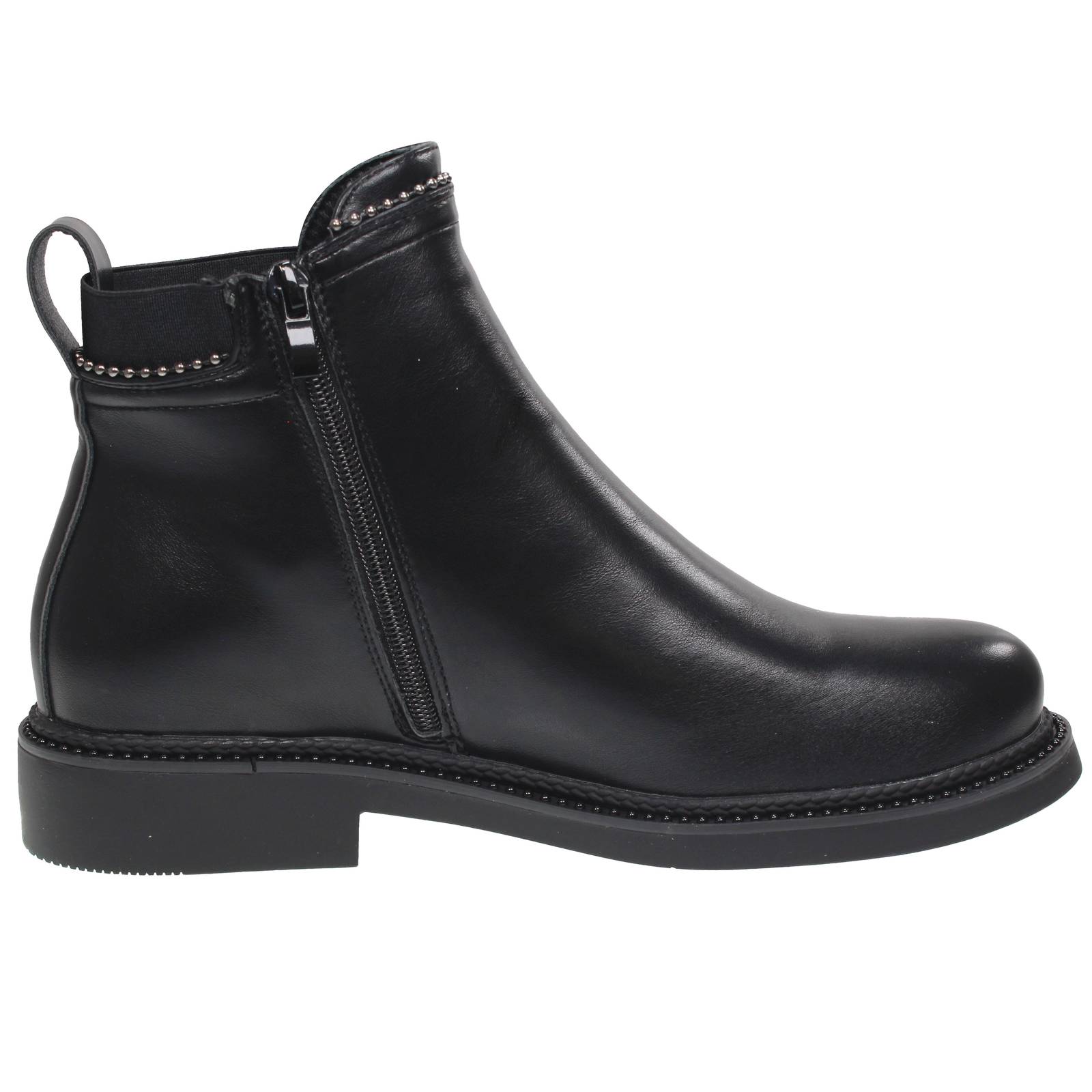 GALIA Bottes Chelsea à fermeture éclair Femme noir Photo 2