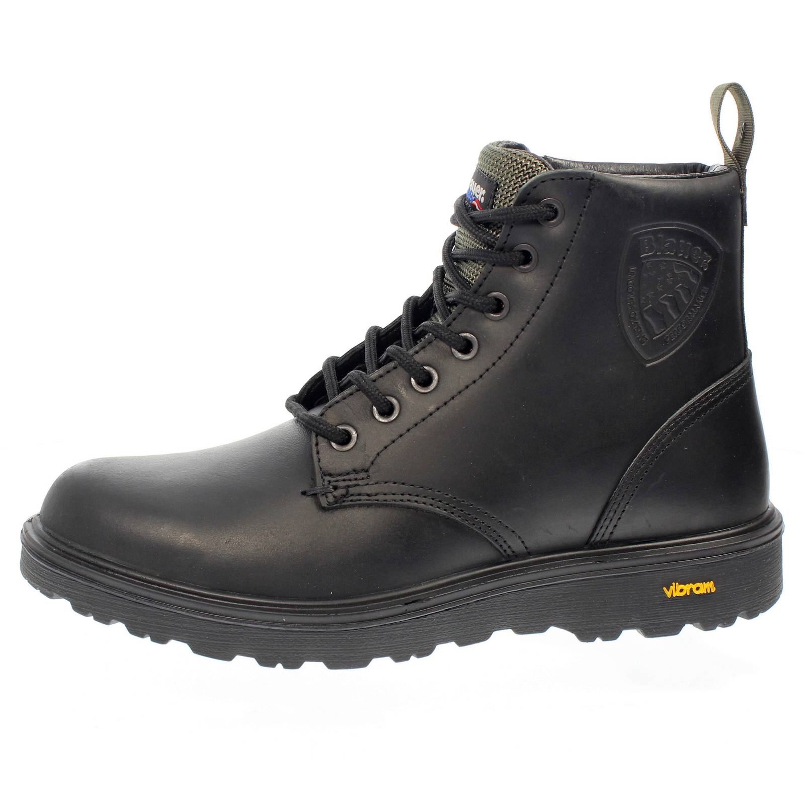 BLAUER Guantanamo Stivaletti stringati in Pelle black Stivaletti