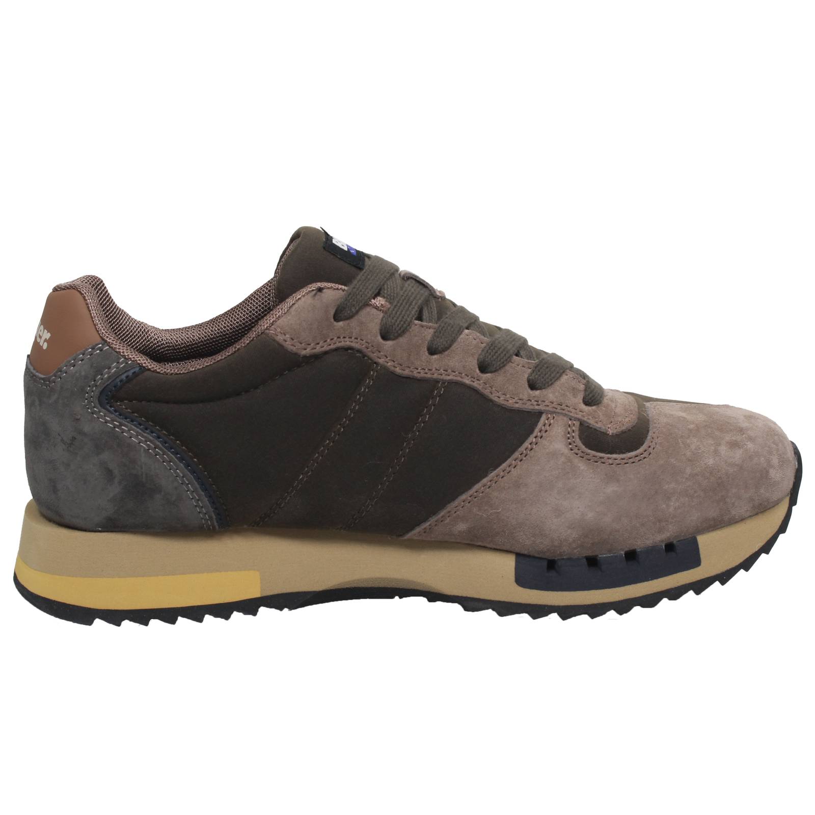 BLAUER Queens - Low Sneakers in Suede Man green Photo 2