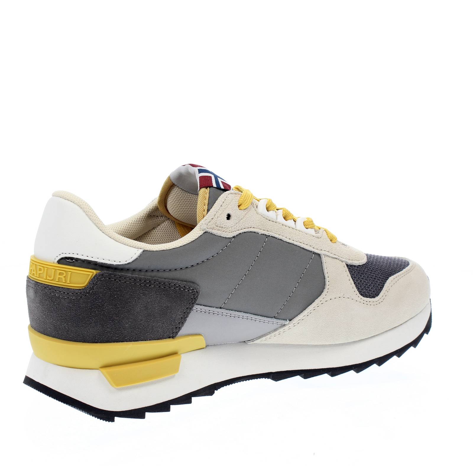 NAPAPIJRI Stab - Sneakers basse in Suede e tessuto Uomo grigio Foto 4
