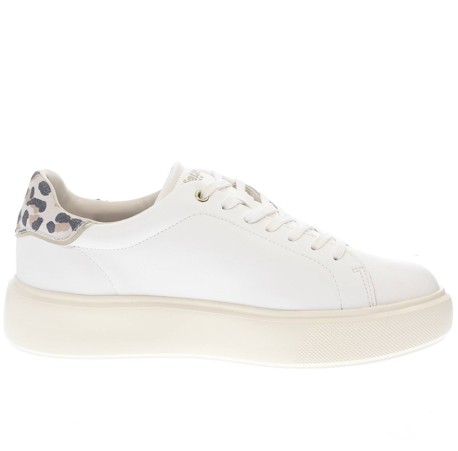 BLAUER Venus - Leather Platform Sneakers Woman white Photo 2