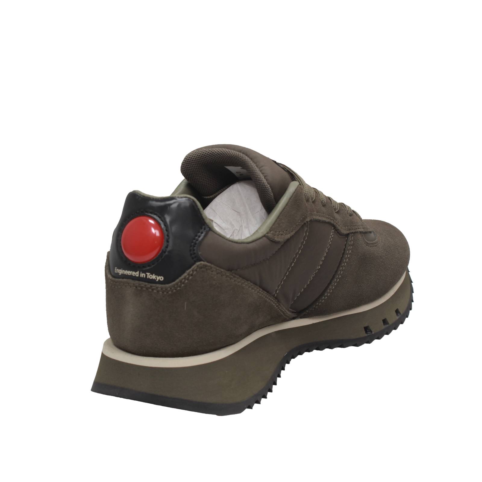 BLAUER Tokyo- Low Sneakers in Suede Man green Photo 4