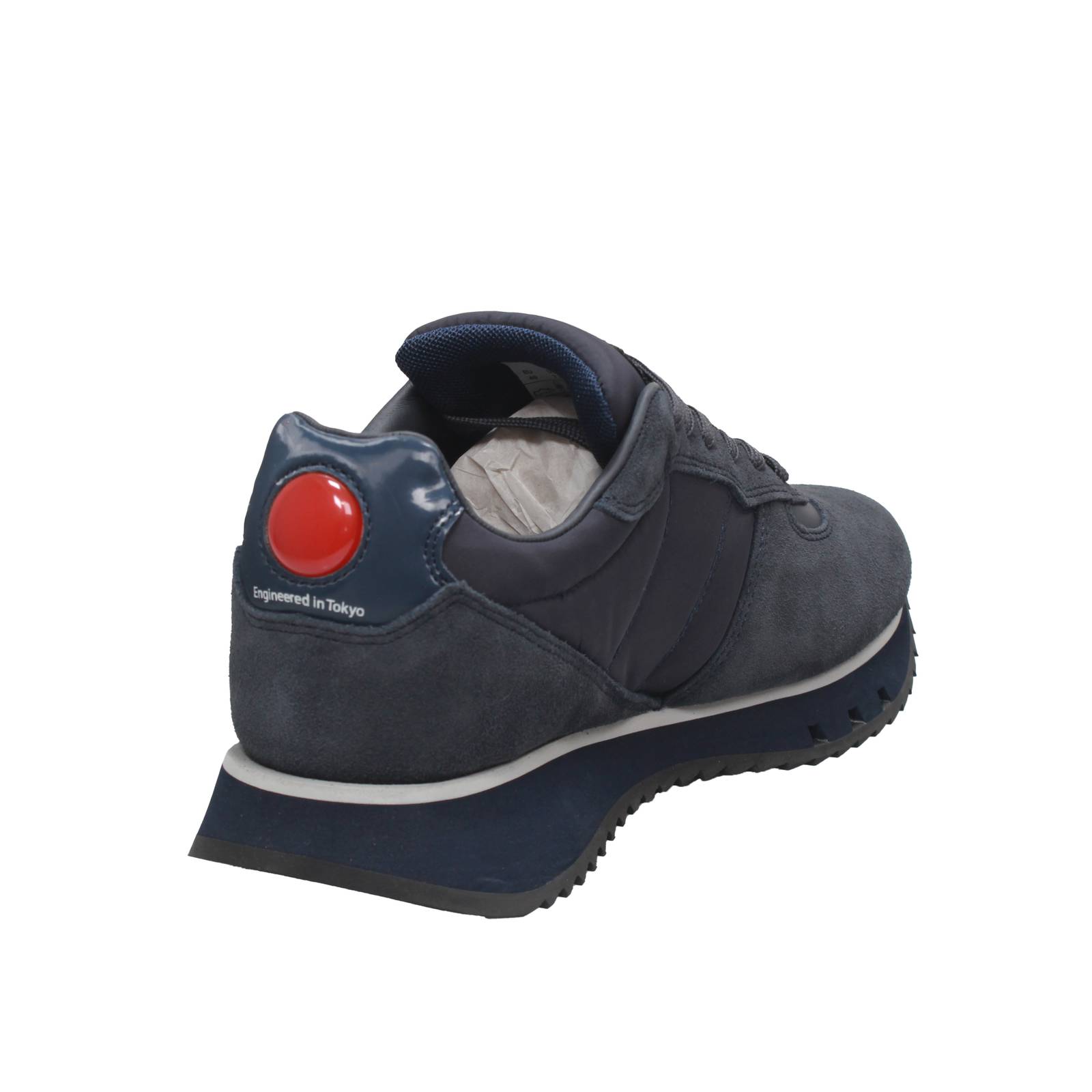 BLAUER Tokyo- Low Sneakers in Suede Man blue Photo 4