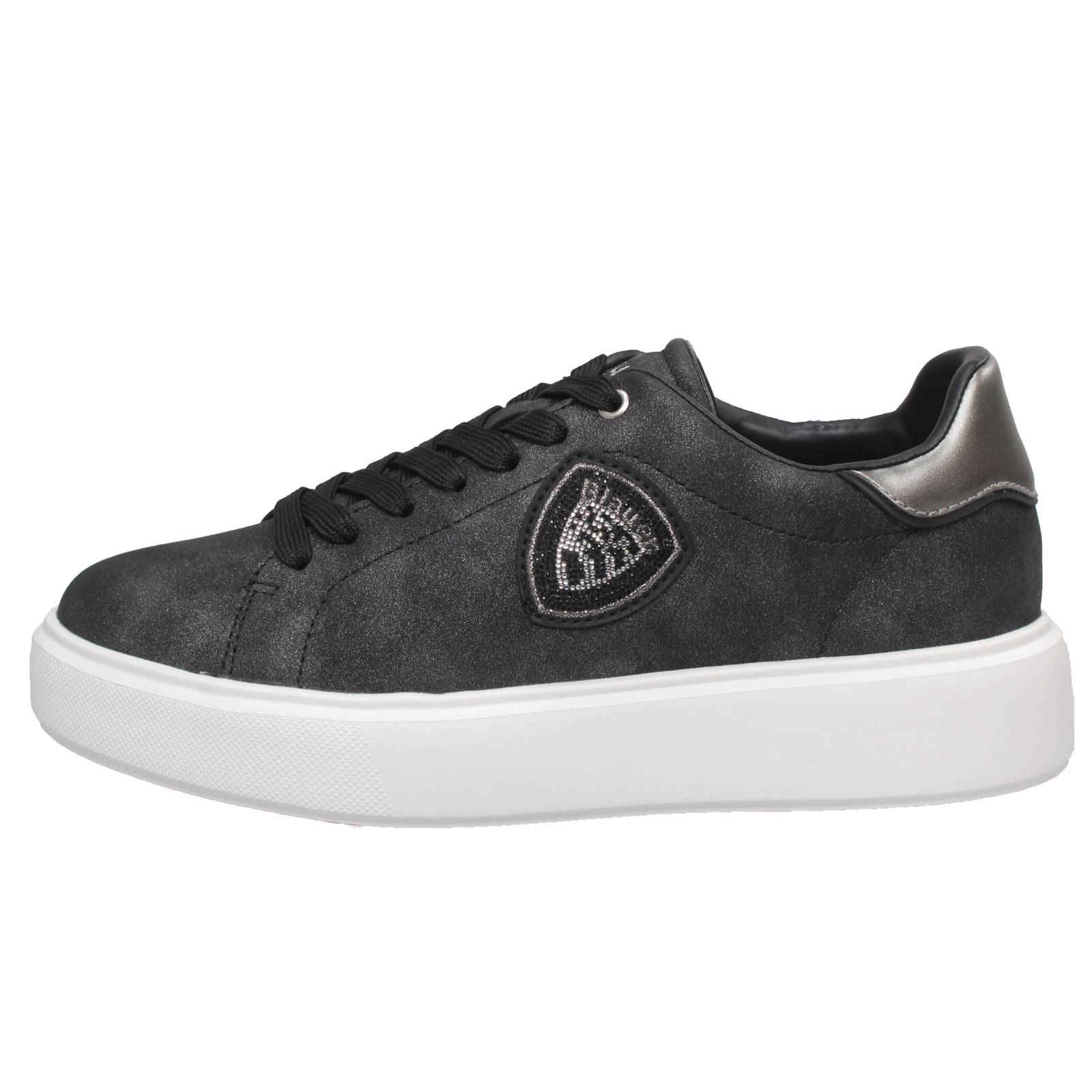 BLAUER Venus - Sneakers platform Donna nero Foto 3