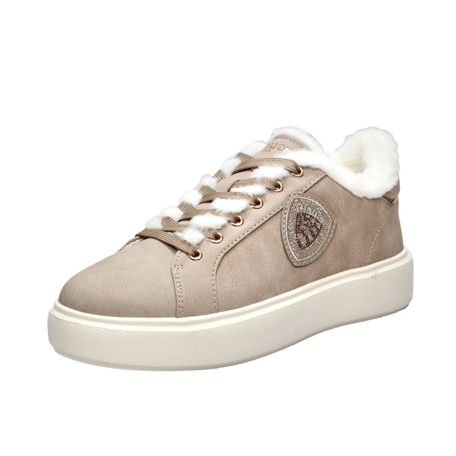 BLAUER Venus - Plateau-Sneakers Damen sandfarben