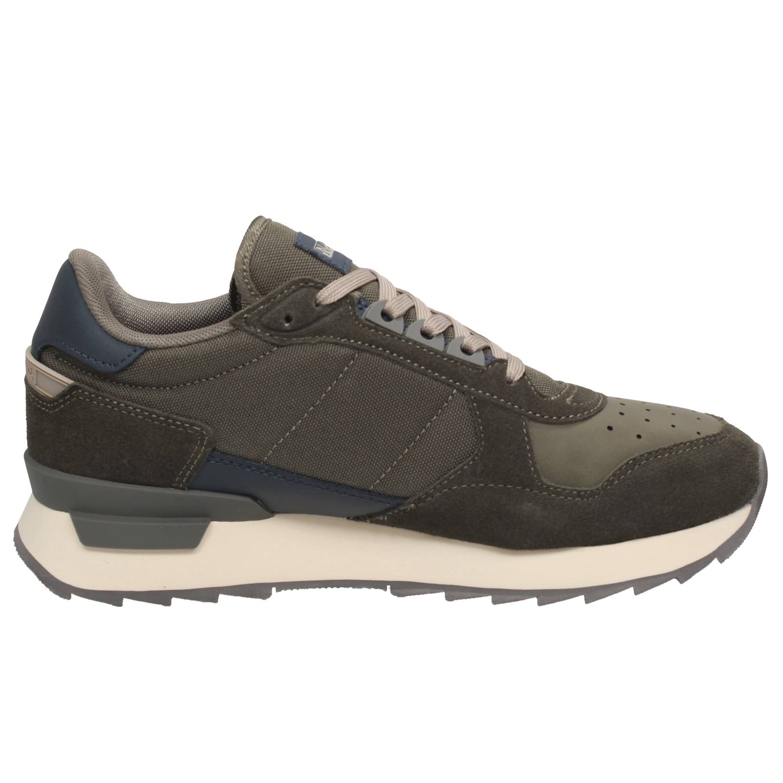 NAPAPIJRI Stab 01 - Sneakers bsse in Suede Man green Photo 2