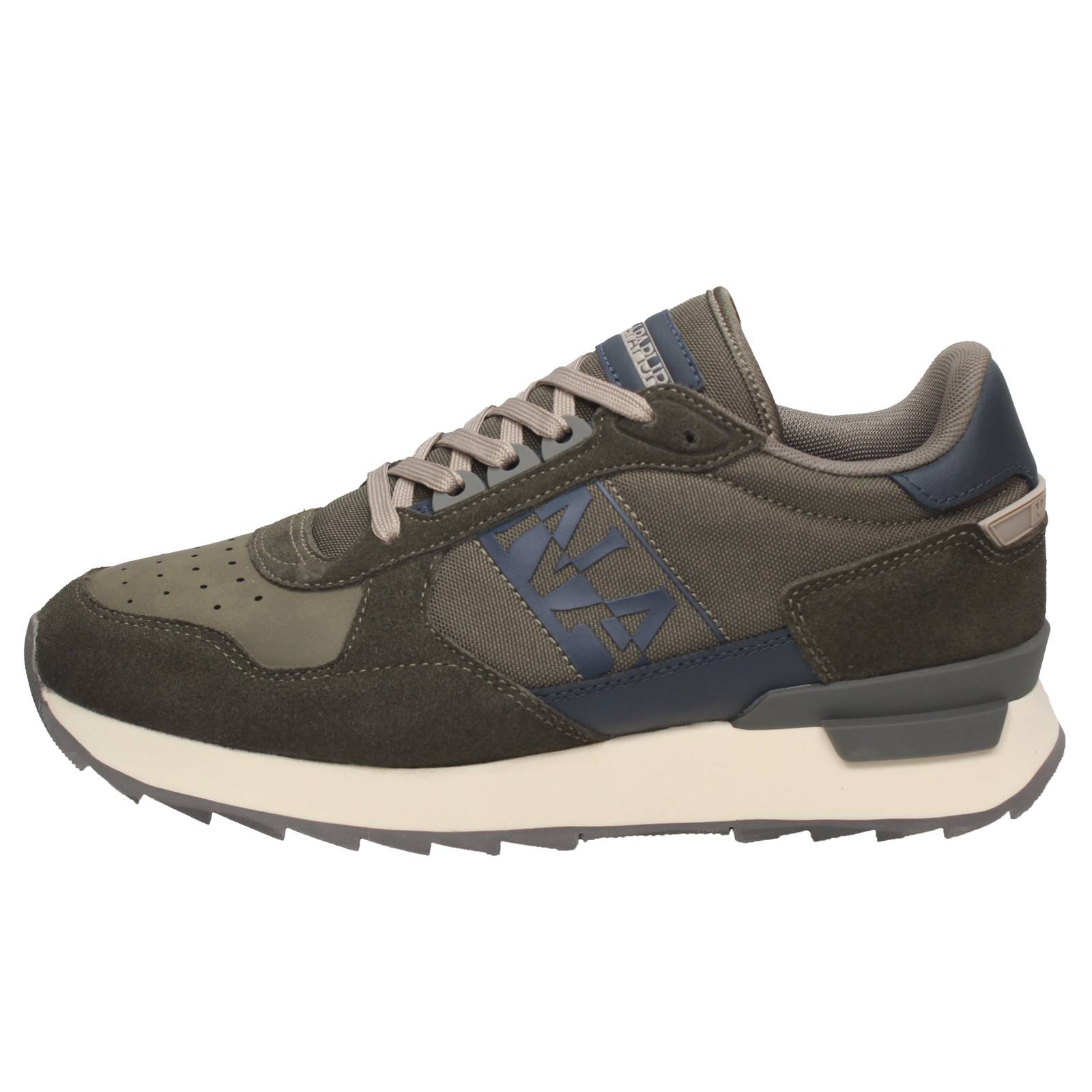 NAPAPIJRI Stab 01 - Sneakers bsse in Suede Man green Photo 3
