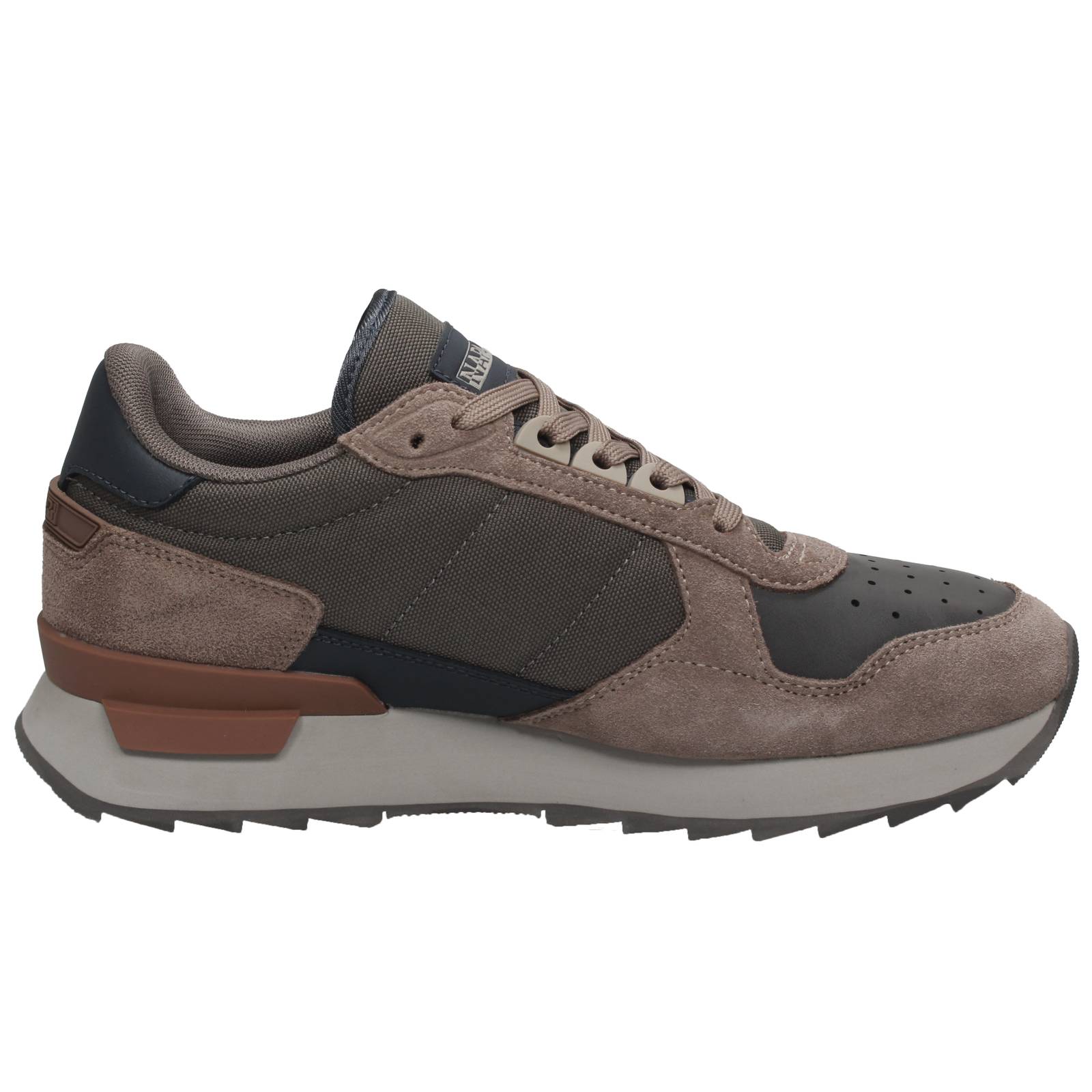NAPAPIJRI Stab 01 - Sneakers bsse in Suede Man brown Photo 2