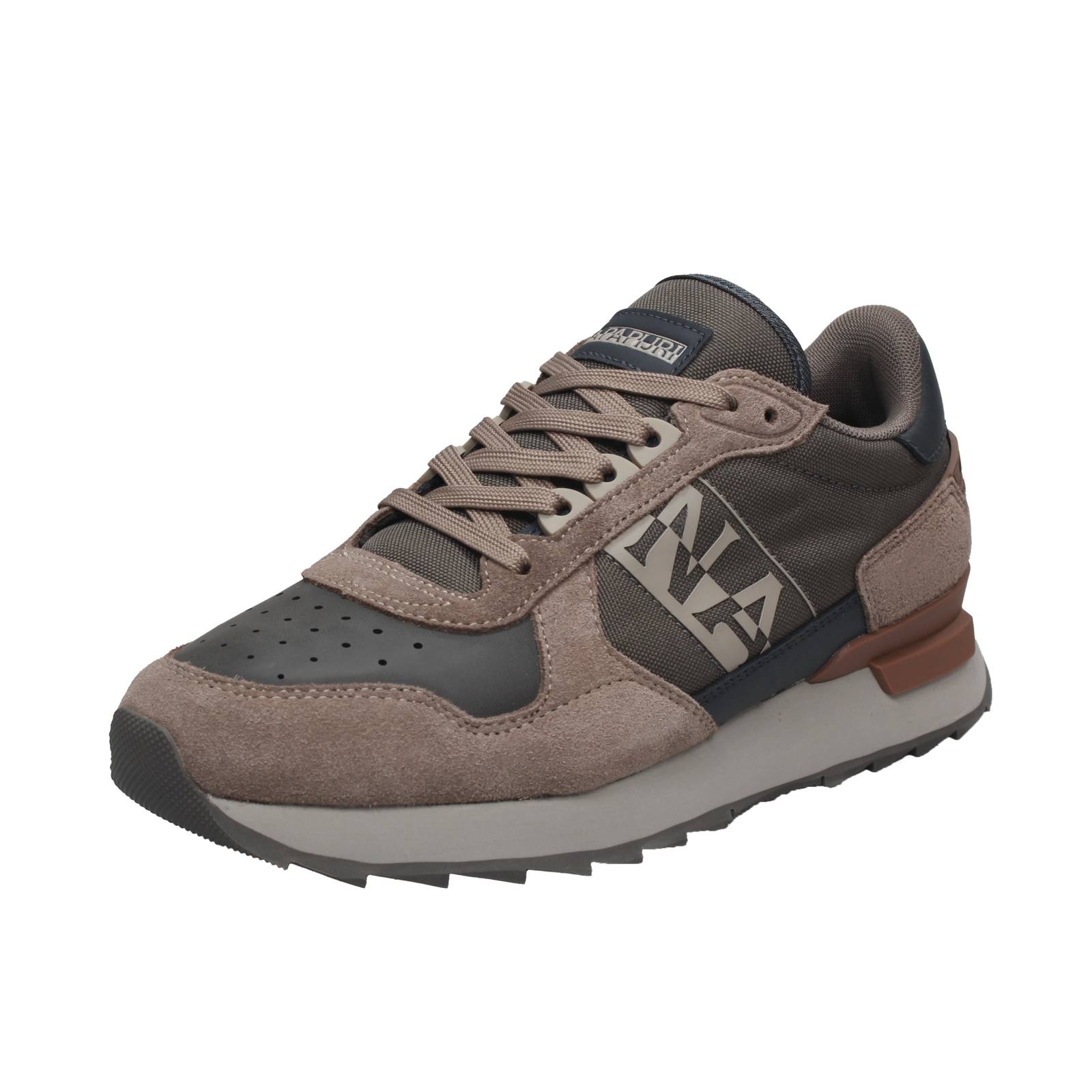 NAPAPIJRI Stab 01 - Sneakers bsse in Wildleder Herren braun