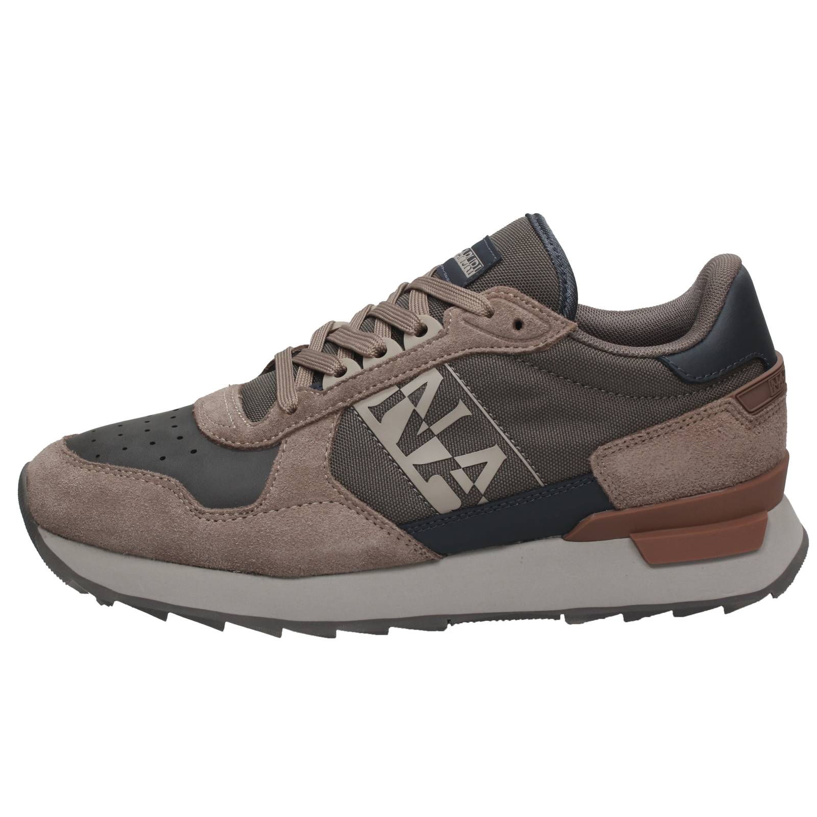 NAPAPIJRI Stab 01 - Sneakers bsse in Suede Man brown Photo 3