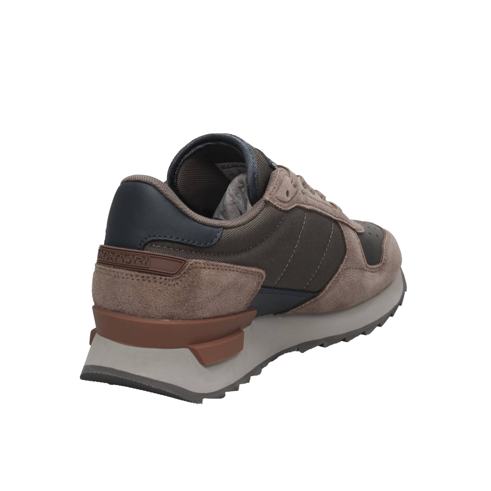 NAPAPIJRI Stab 01 - Sneakers bsse in Suede Man brown Photo 4