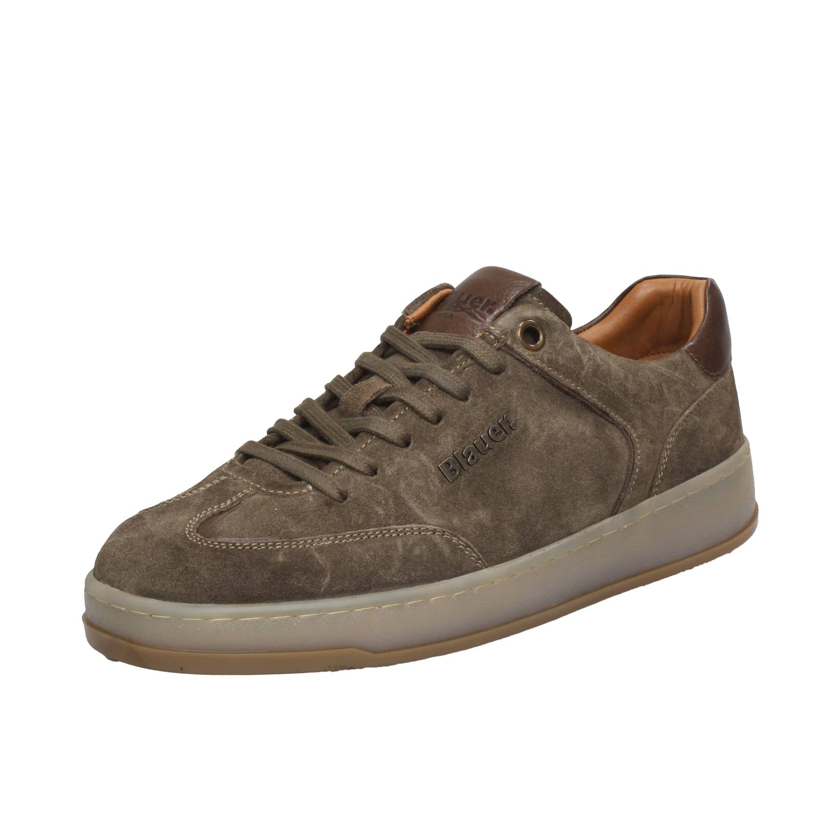 BLAUER Farrel - Wildleder Sneakers Herren grün