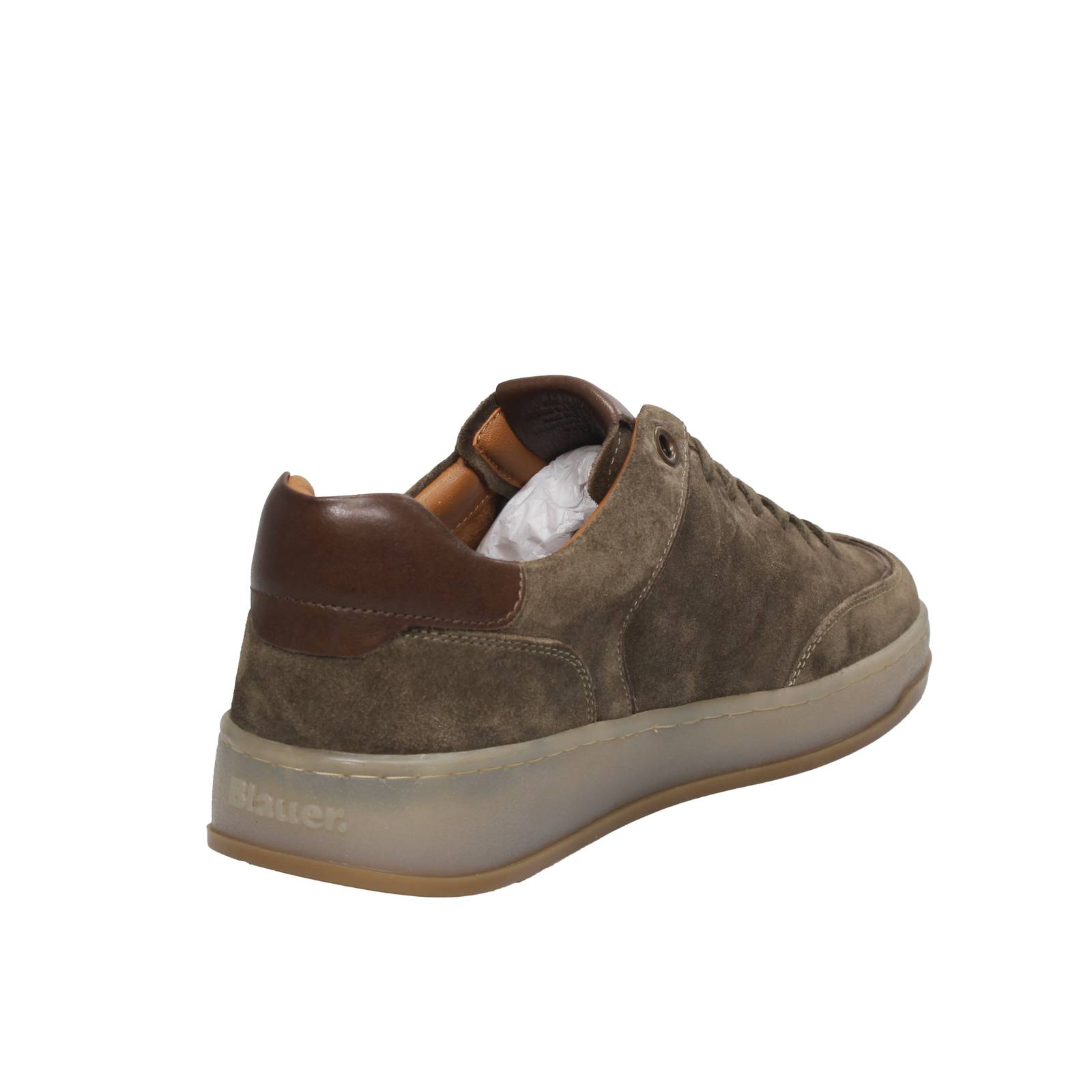 BLAUER Farrel - Sneakers in Suede Uomo verde Foto 4