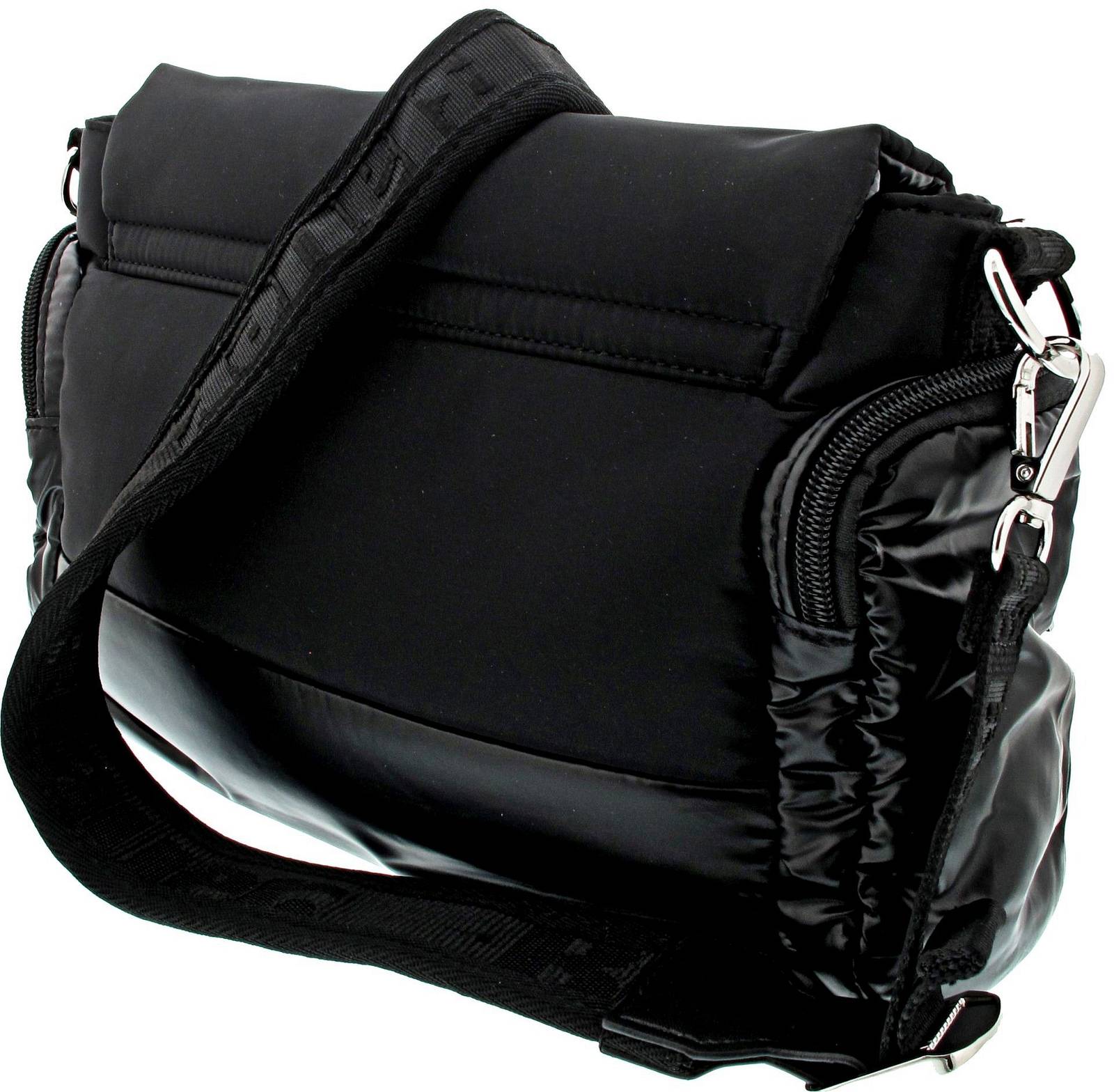 BLAUER Polyester Crossbody Bag Woman black Photo 2