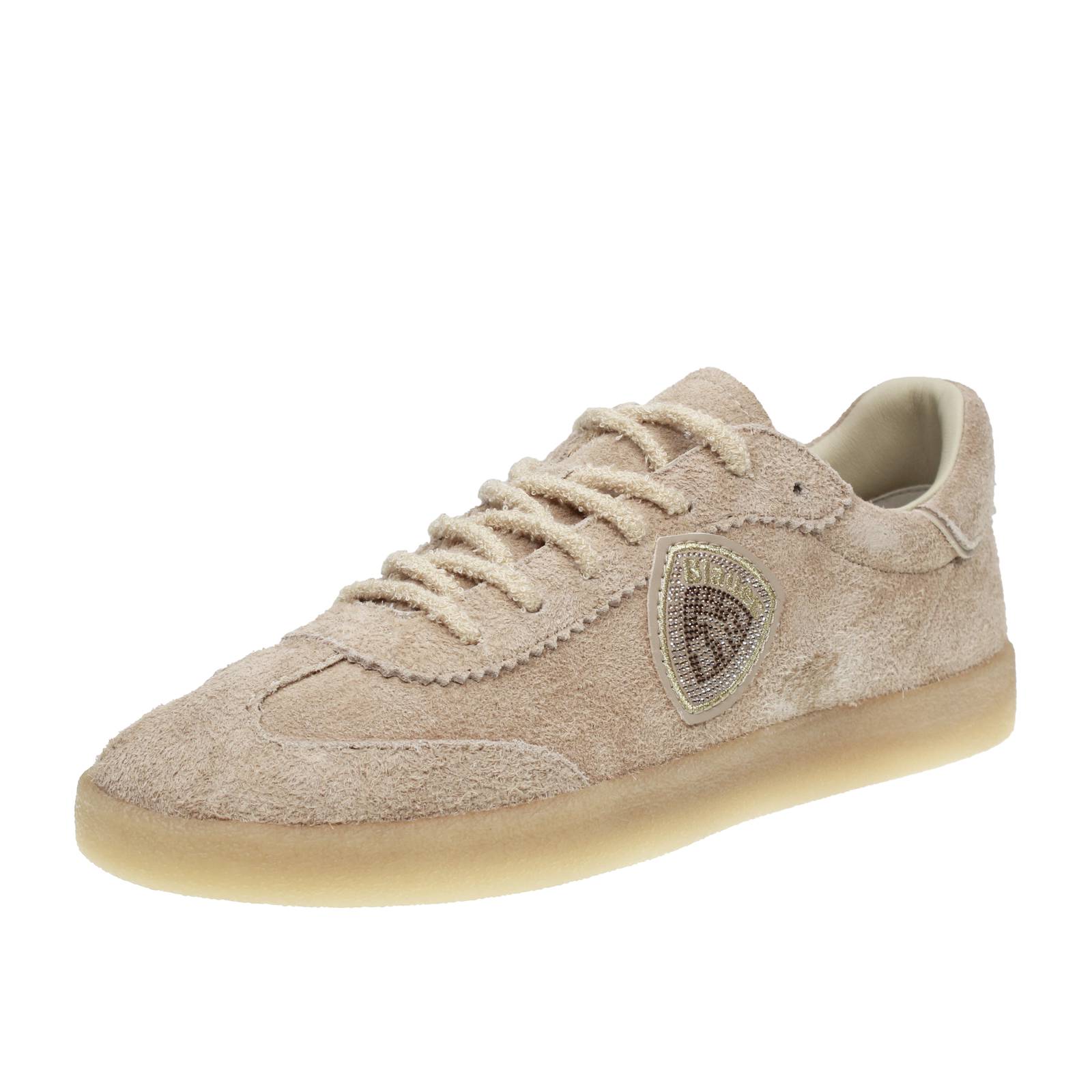 BLAUER Aurora - Niedrige Sneakers aus Leder Damen sandfarben