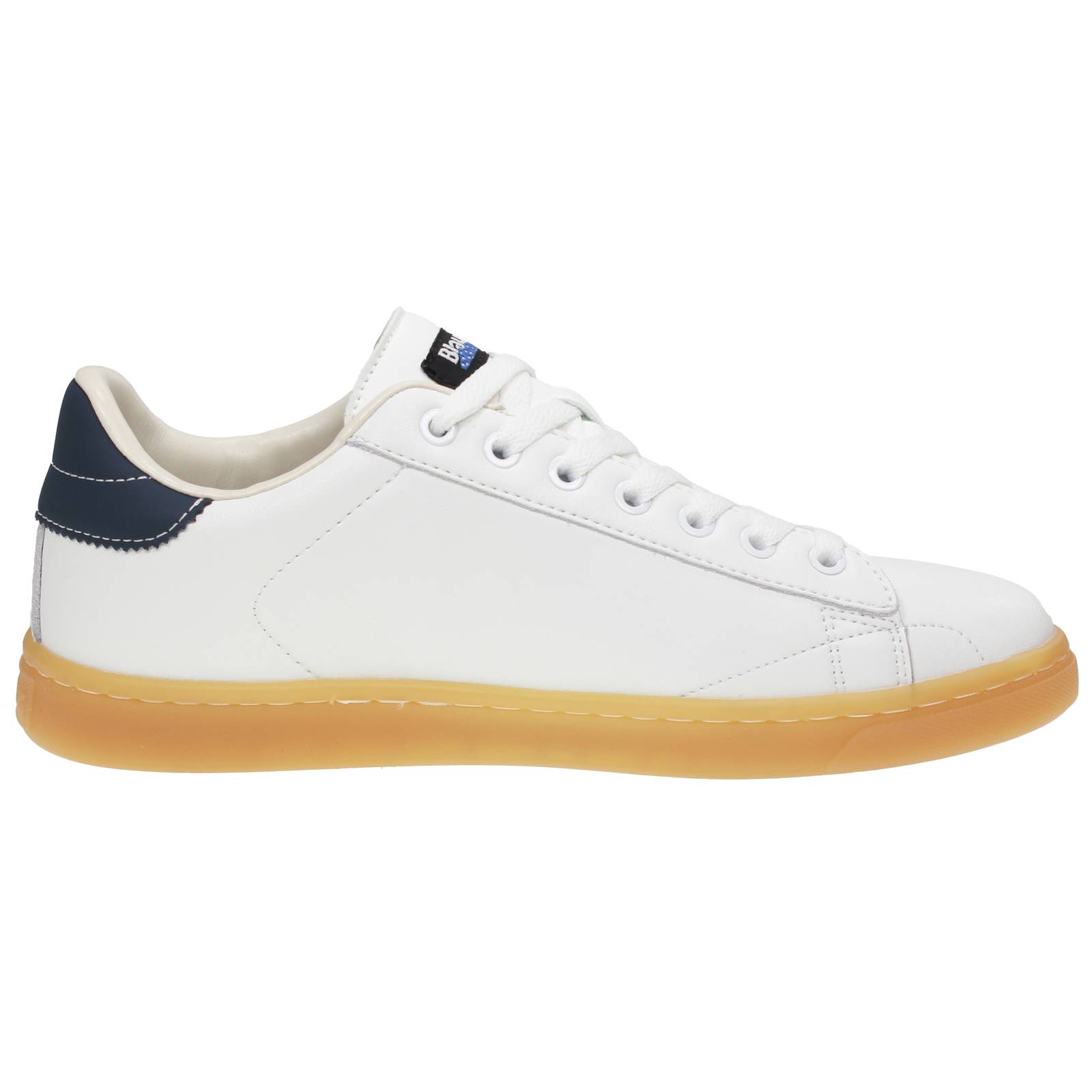 BLAUER Lowell - Low Leather Sneakers Man white Photo 2