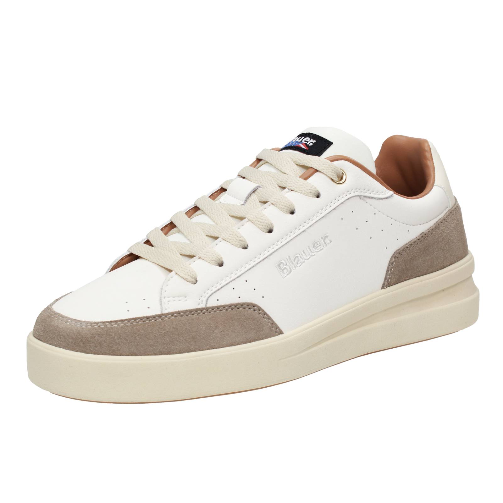 BLAUER Kyoto - Niedrige Sneakers aus Leder Herren beige