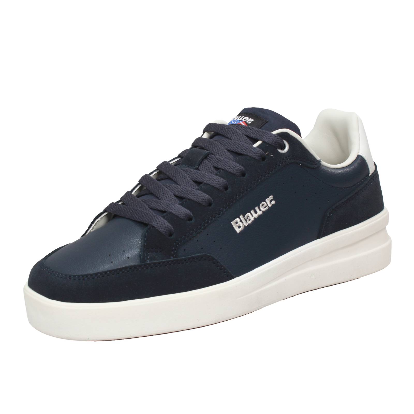 BLAUER Kyoto - Sneakers basses en cuir Homme bleu