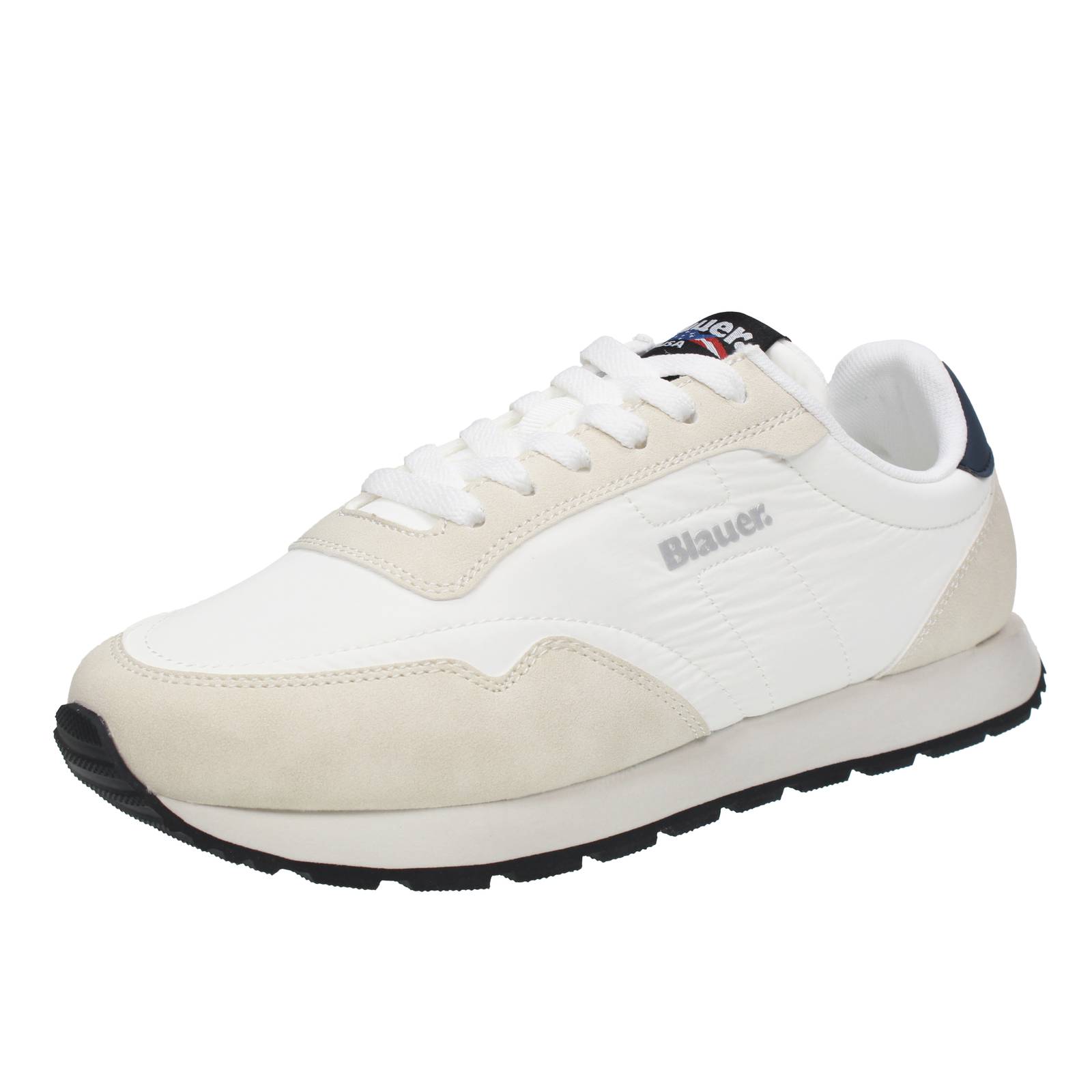 BLAUER Falcon - Sneakers basses en tissu Homme blanc