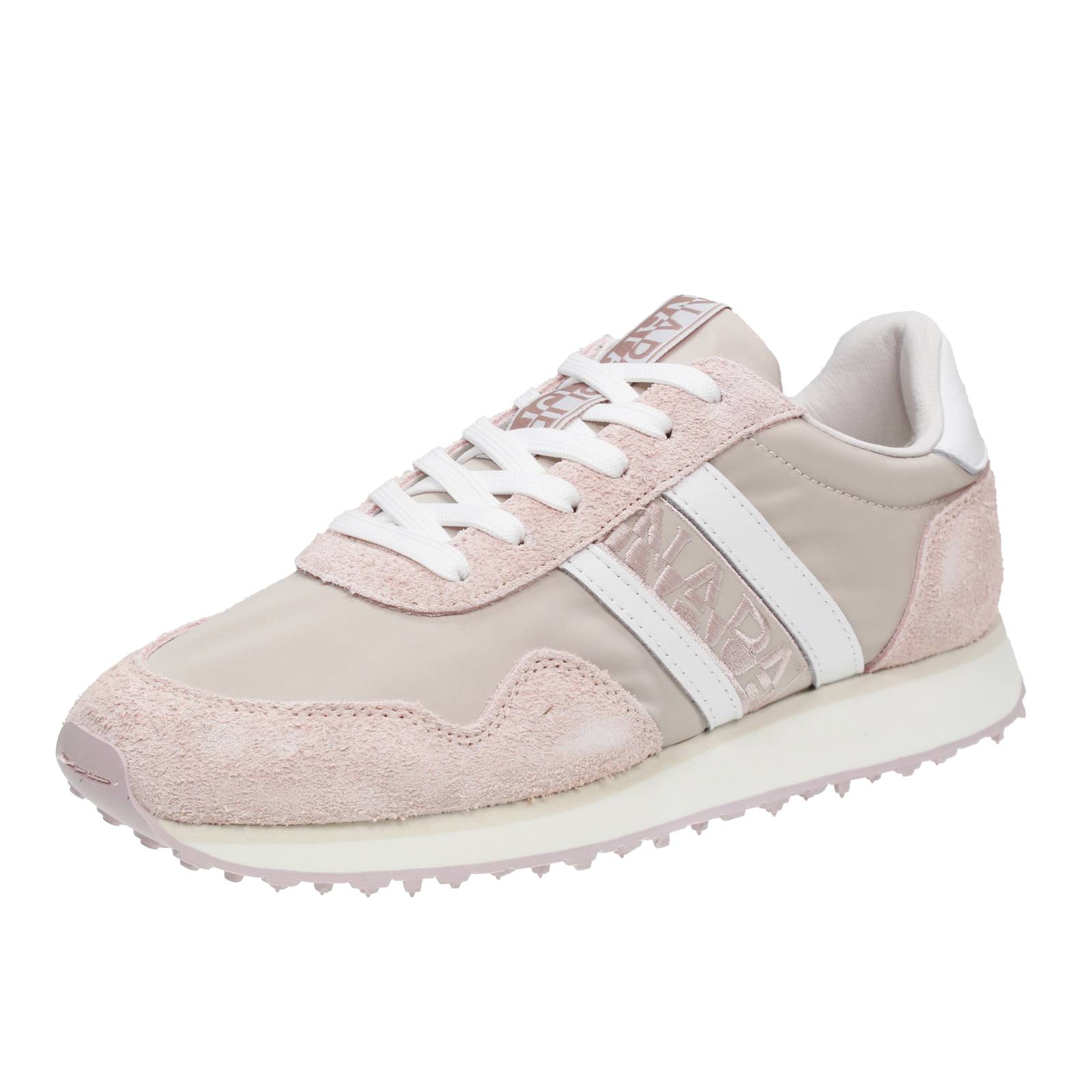 Napapijri Blaze 04 - Low Sneaker aus rosa Wildleder - Damen Schuhe Sneaker 20490₽