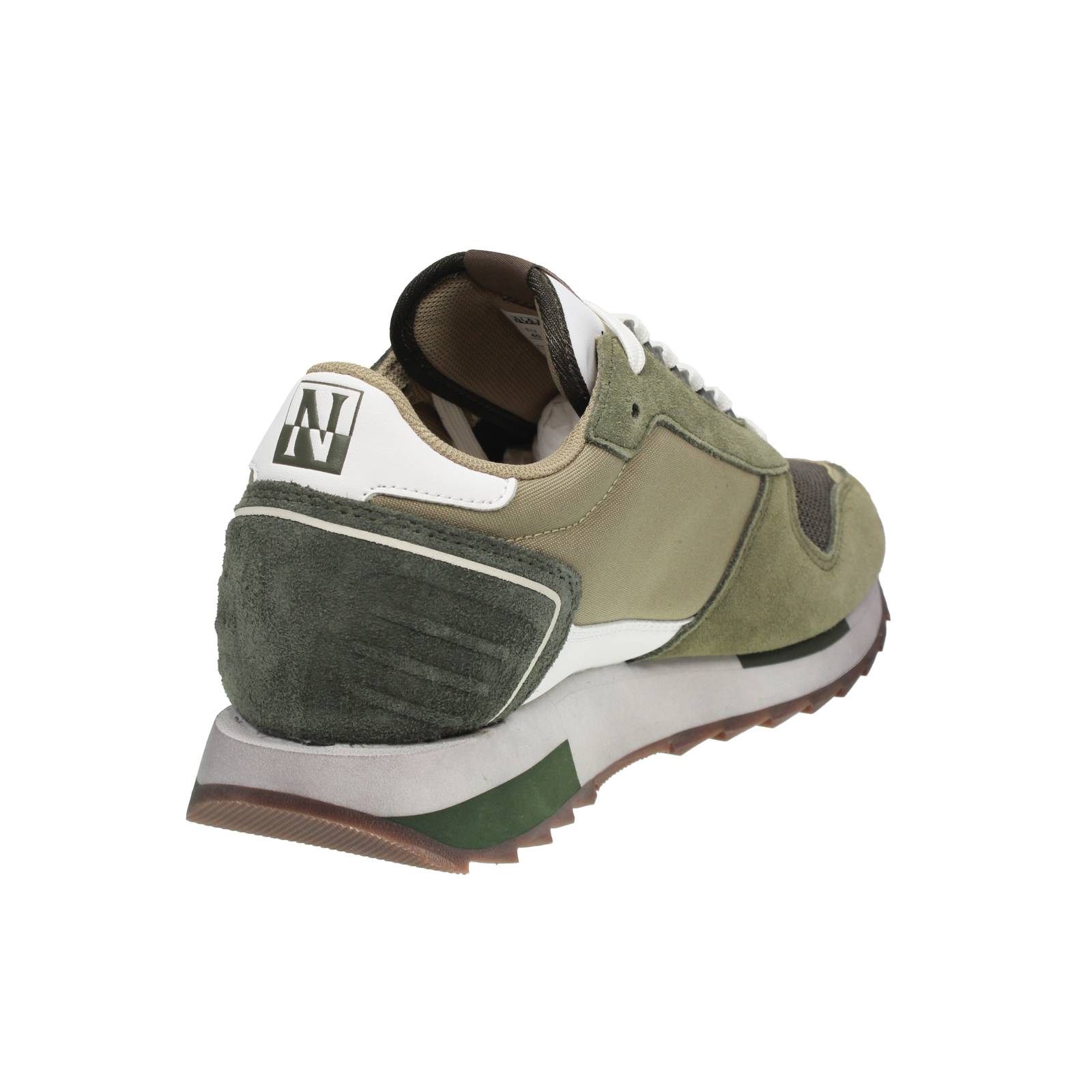 NAPAPIJRI Virtus 02 - Low Sneakers in Suede Man green Photo 4