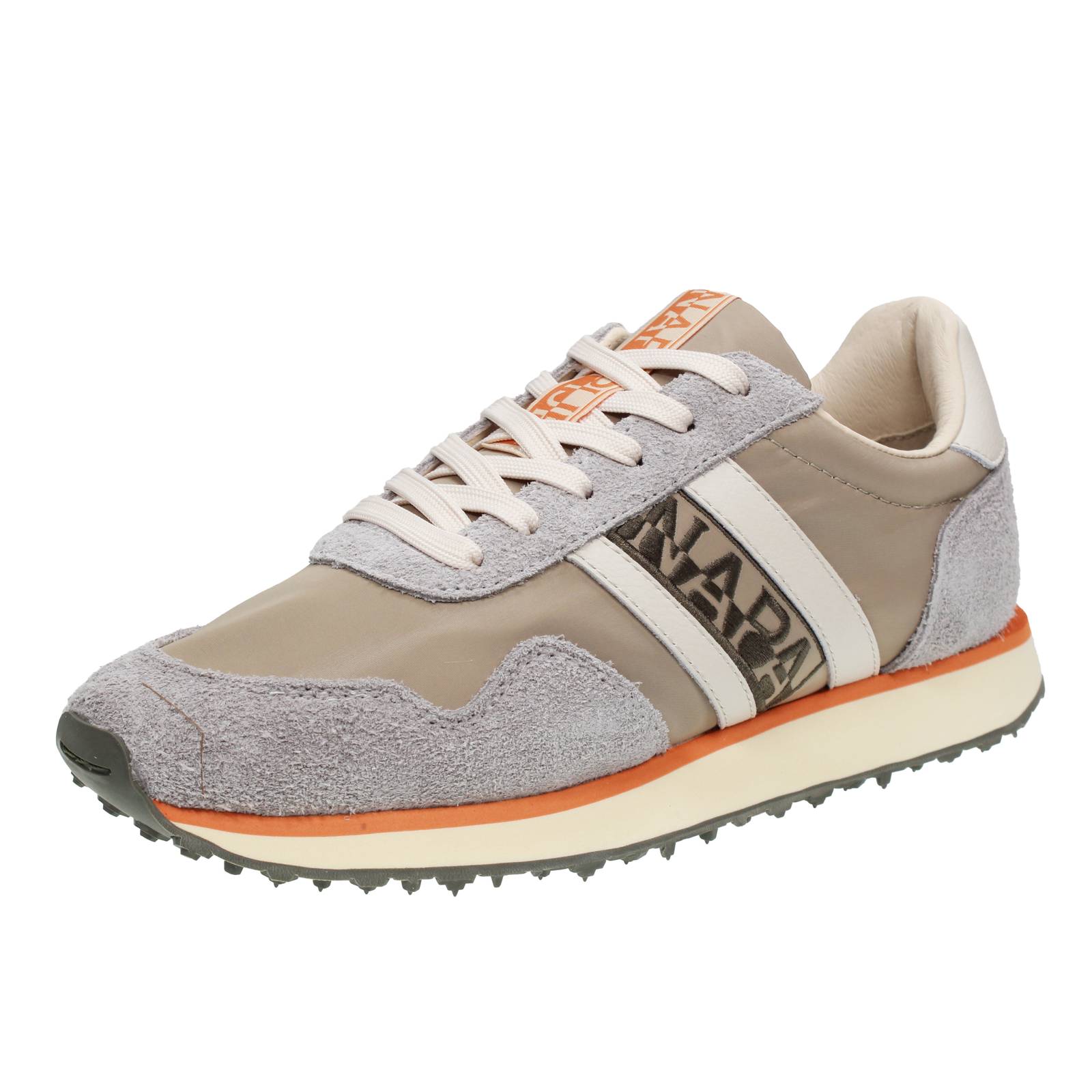 Napapijri Shard 04 - Low Sneaker aus grauem Wildleder - Herren Schuhe Sneaker 20490₽