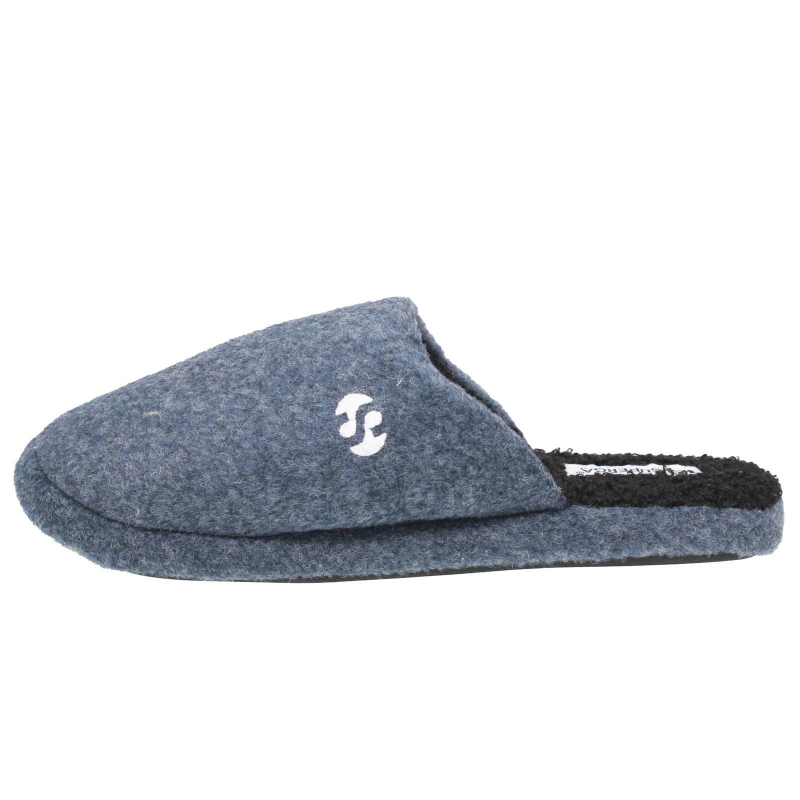 SUPERGA Hausschuhe aus Stoff Herren blau Foto 3