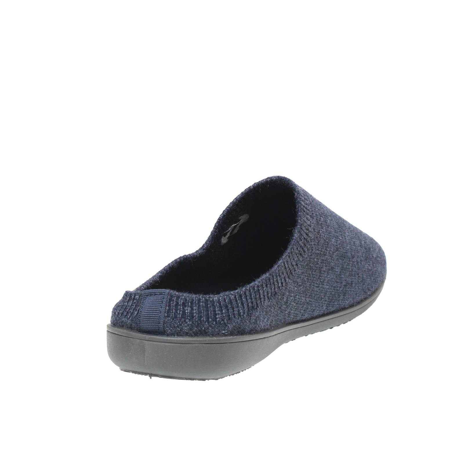 SUPERGA Warme Textilpantoffeln Herren blau Foto 4