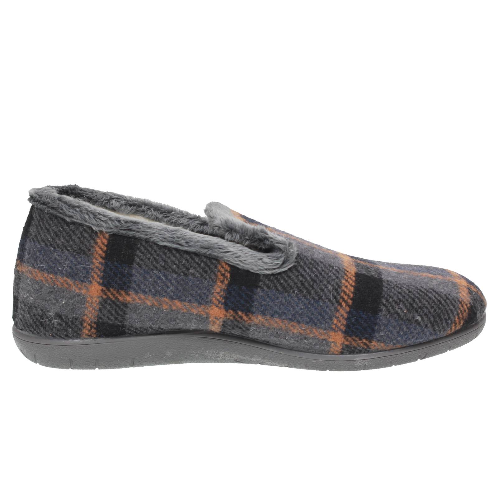 SUPERGA Hausschuhe aus Stoff Herren grau Foto 2