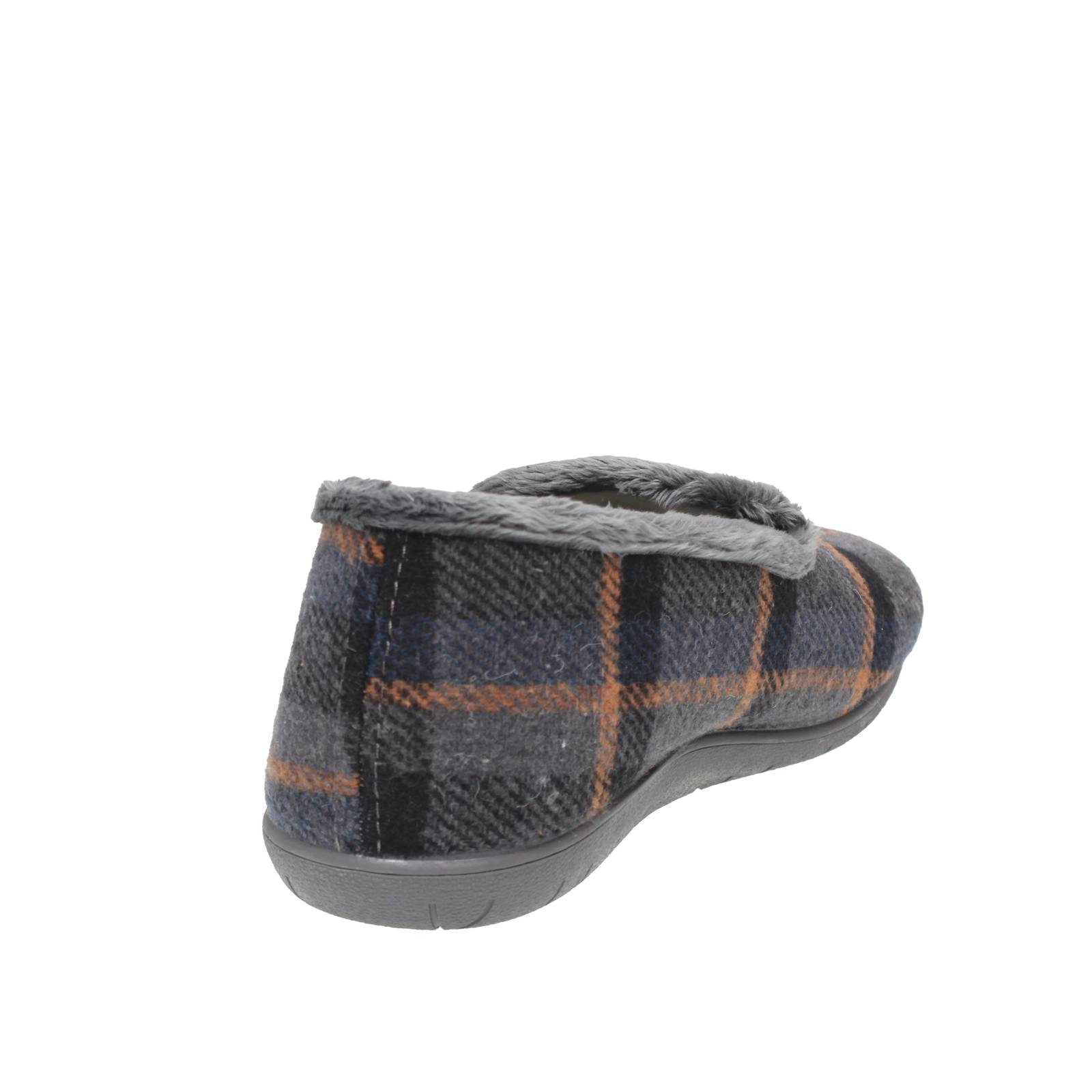 SUPERGA Hausschuhe aus Stoff Herren grau Foto 4