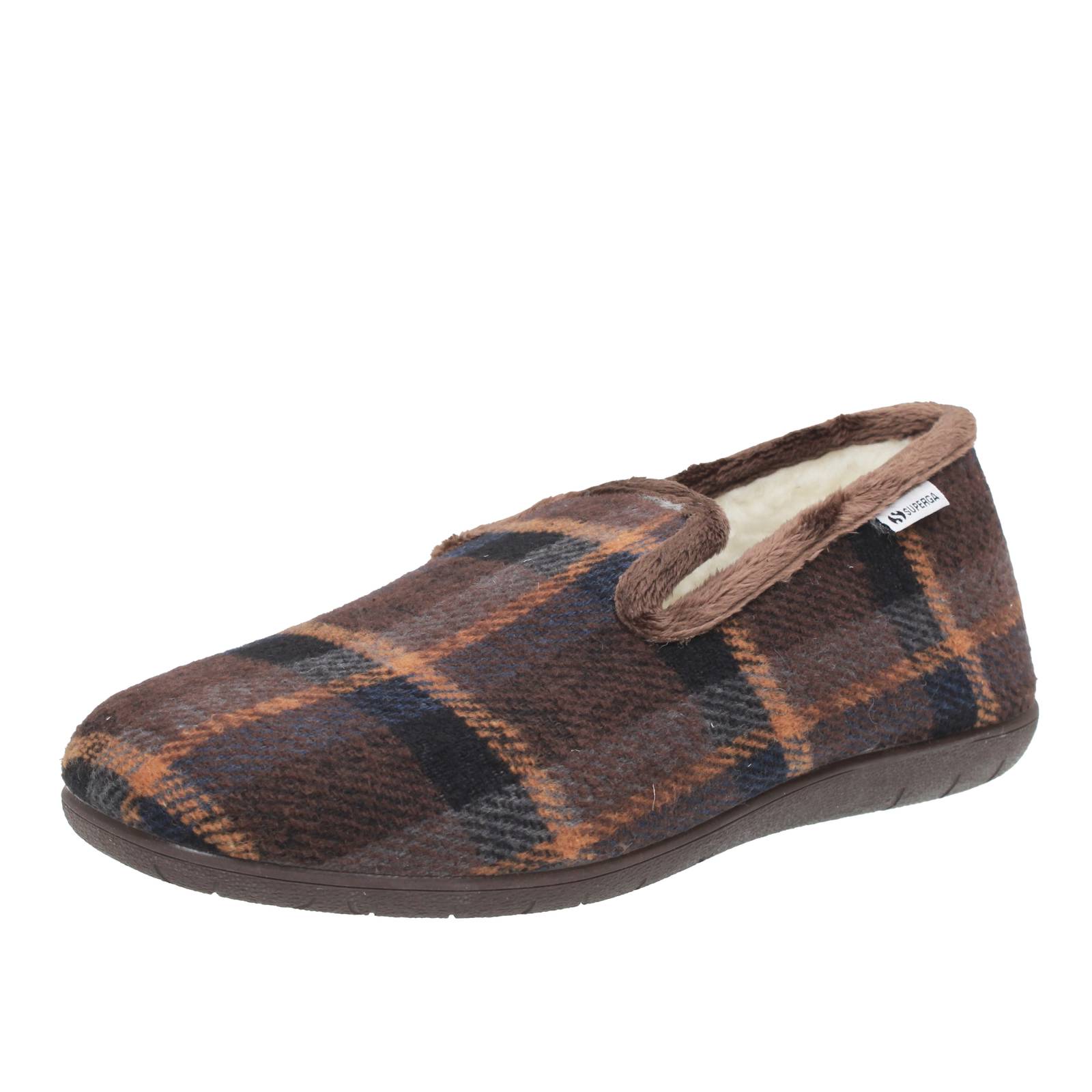 SUPERGA  Hausschuhe aus Stoff Herren braun