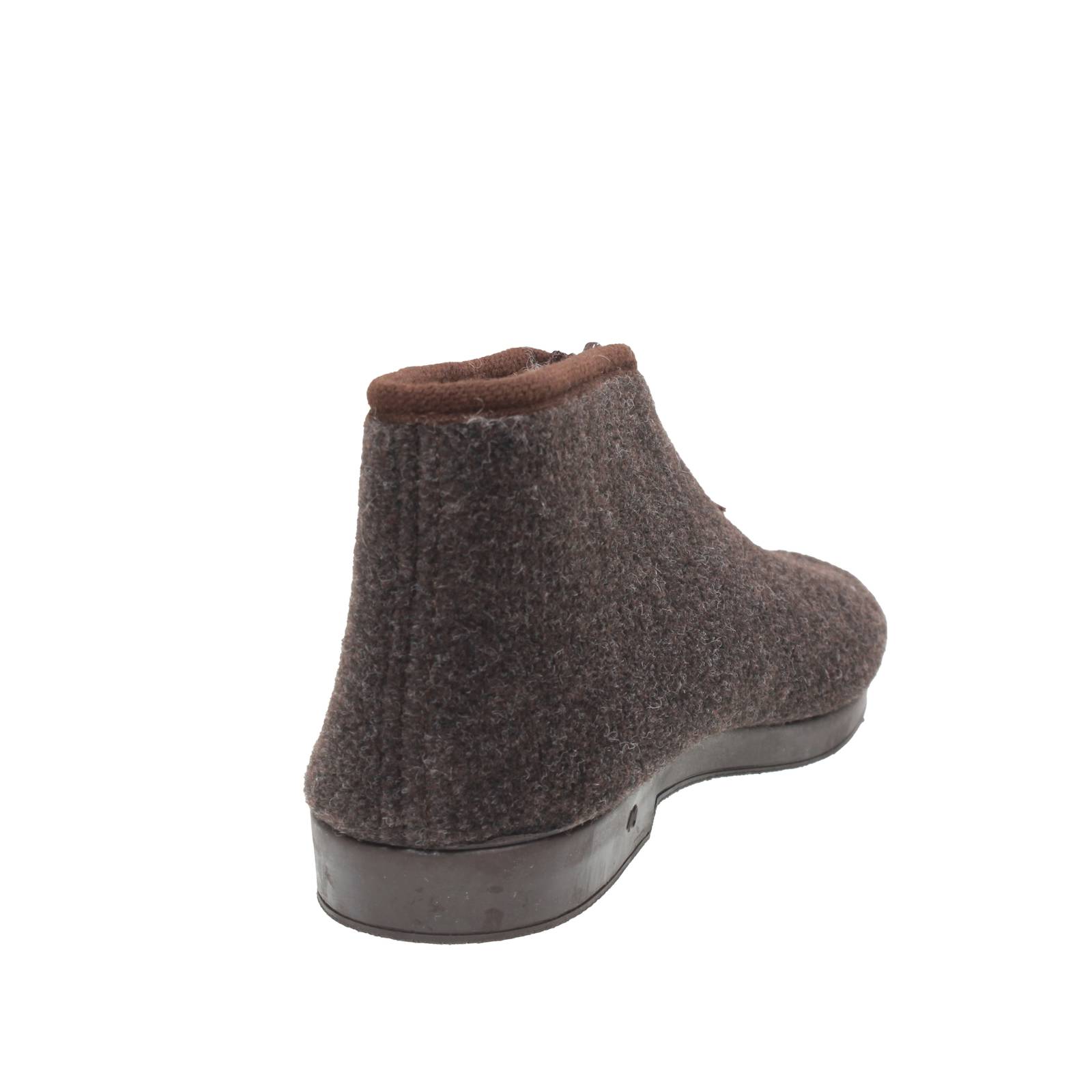 SUPERGA Stoffslipper mit Reißverschluss Herren braun Foto 4
