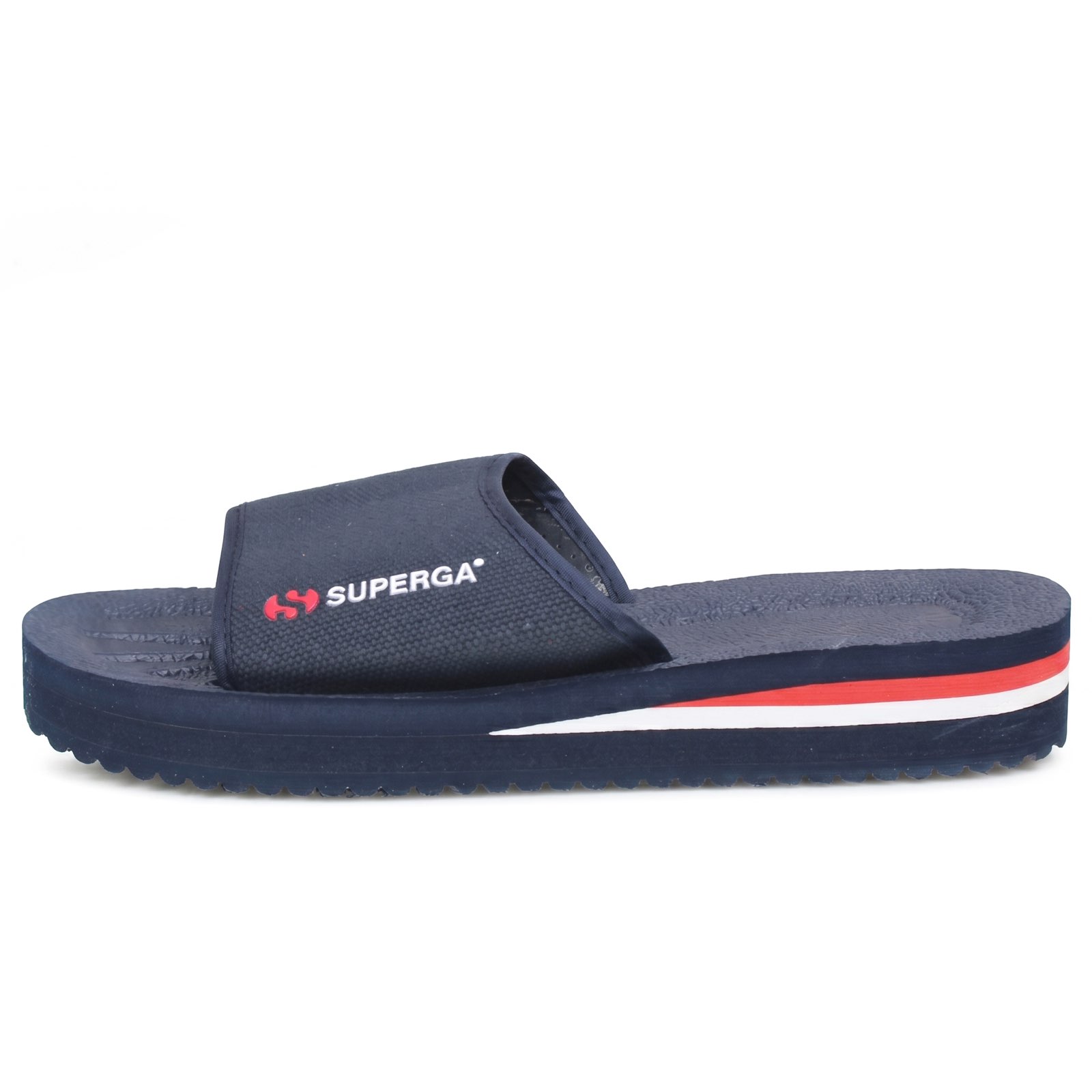 SUPERGA Chaussons à bandeau Homme bleu Photo 4