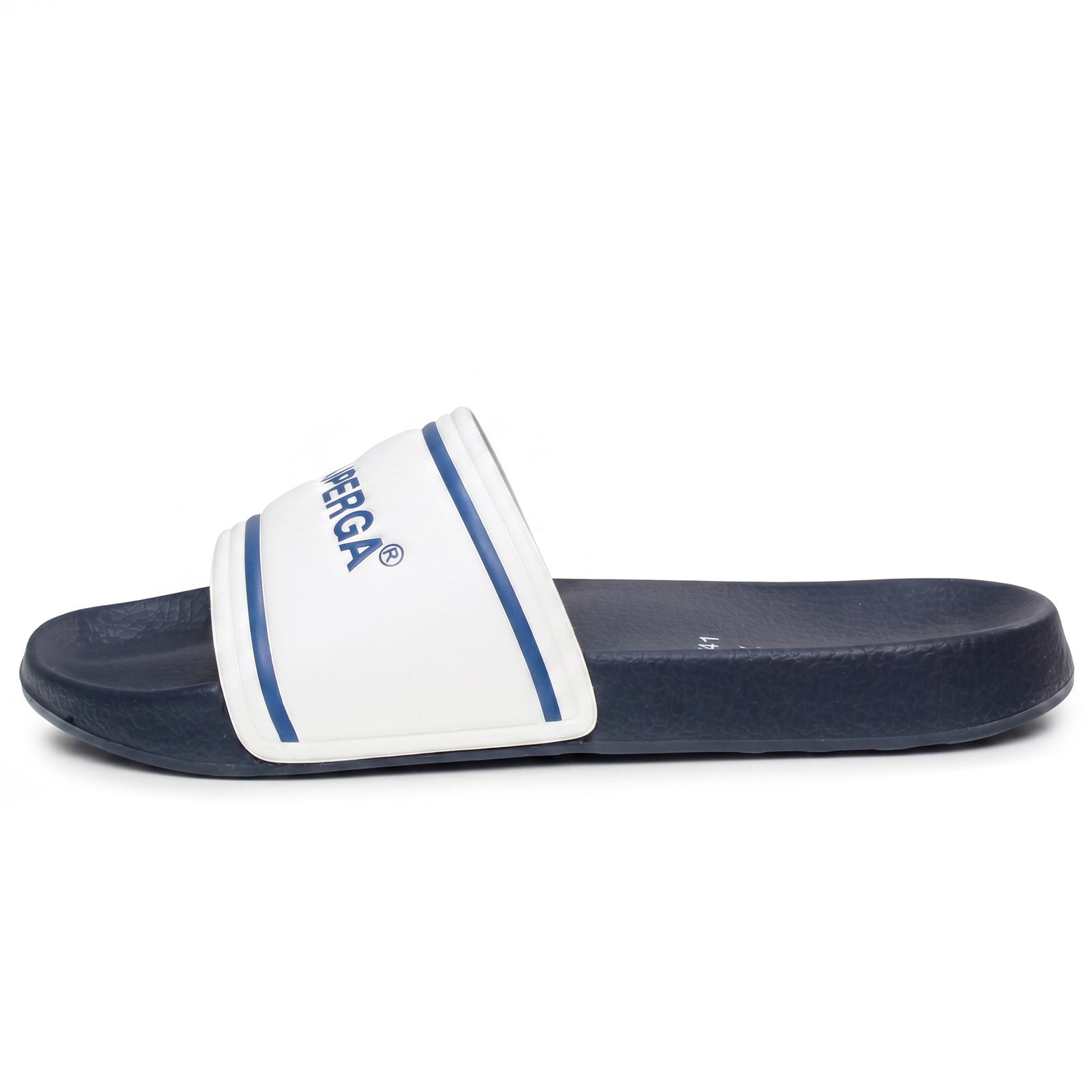 SUPERGA Chaussons à bandeau Homme bleu Photo 4