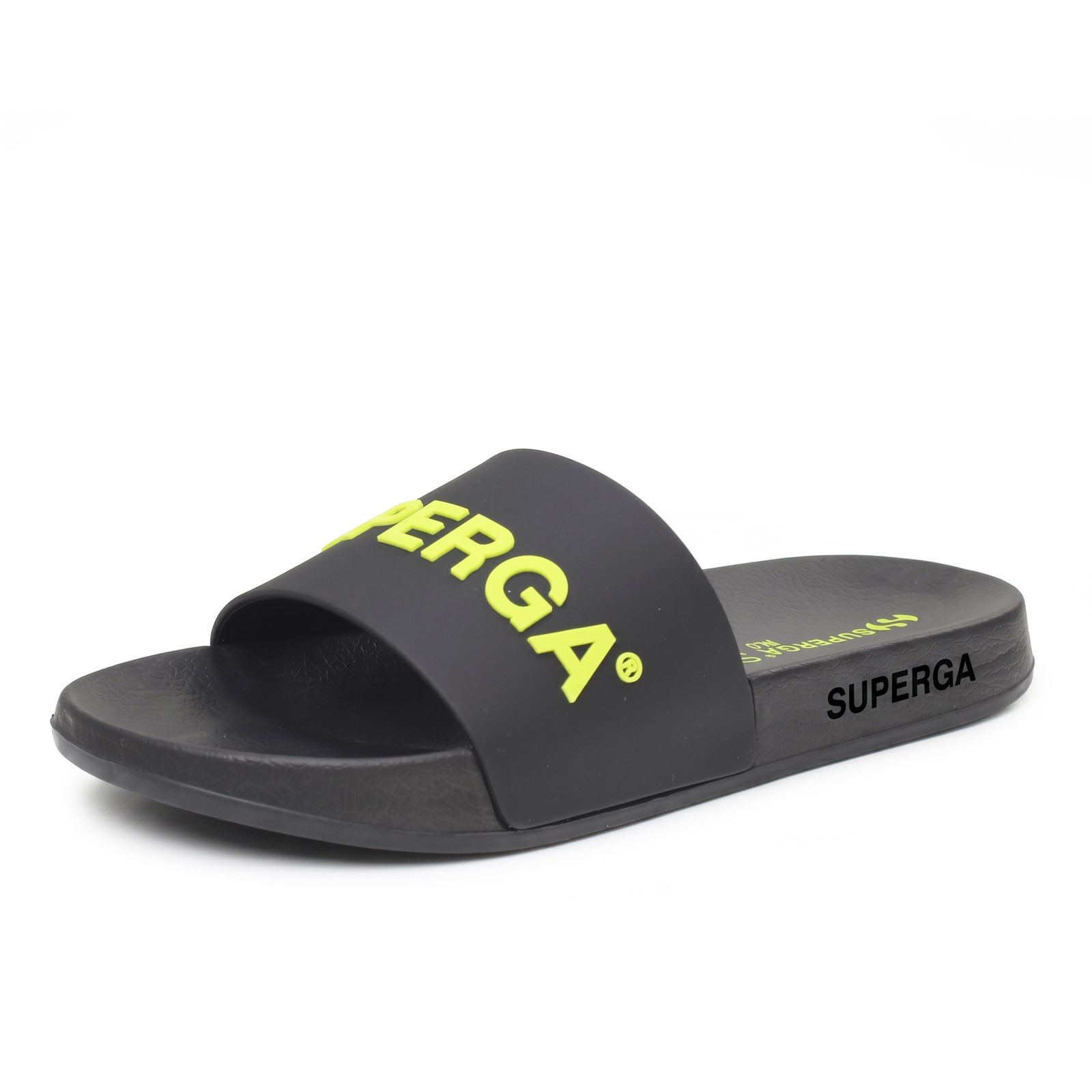 SUPERGA  Chaussons à bandeau Homme noir