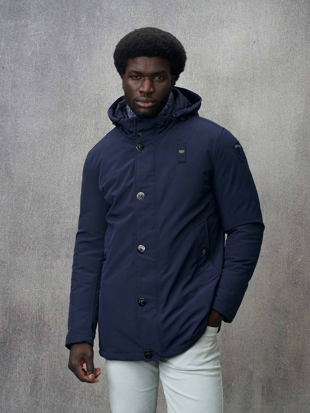BLAUER PARKA CHESTER blau Giubbotti e Cappotti Uomo BLUK03035