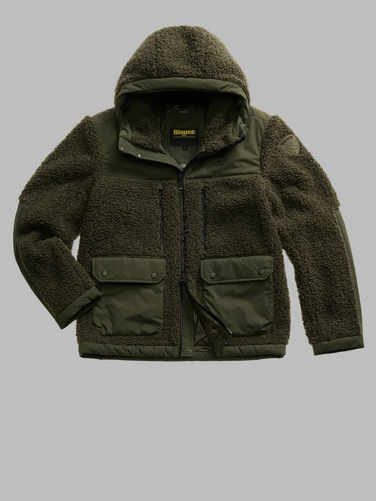 BLAUER Wilcock Jacke Mütze Herren grün