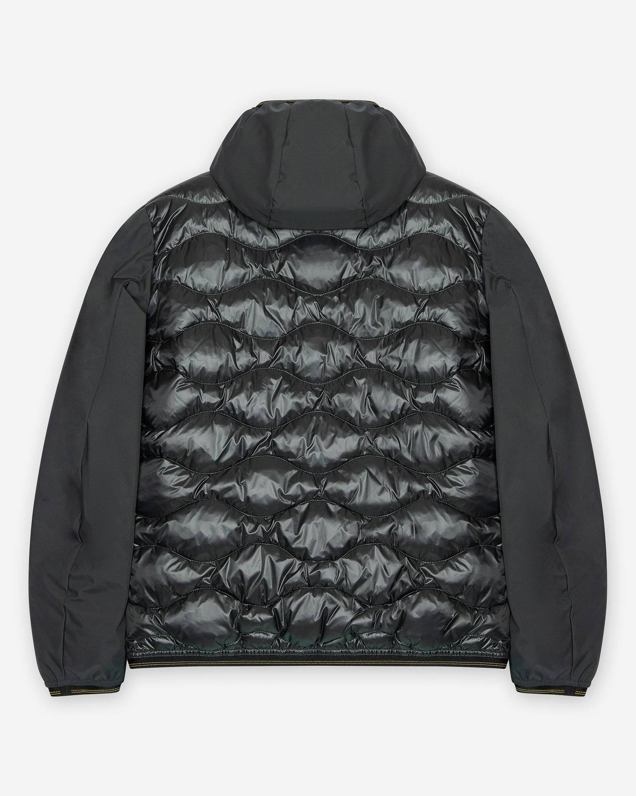 BLAUER Albert - kurze Daunenjacke mit Kapuze Herren grau Foto 2